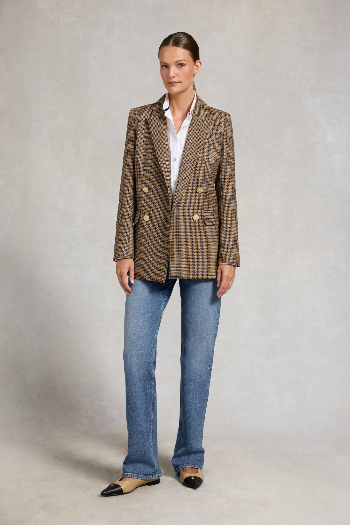 Belgravia Blazer (Abbot Check Tweed)