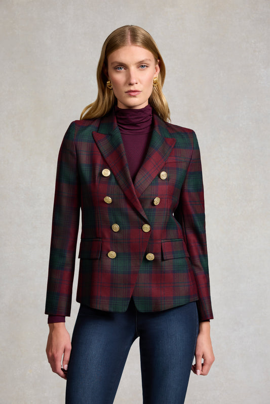 Knightsbridge Blazer (Mulberry Tartan)