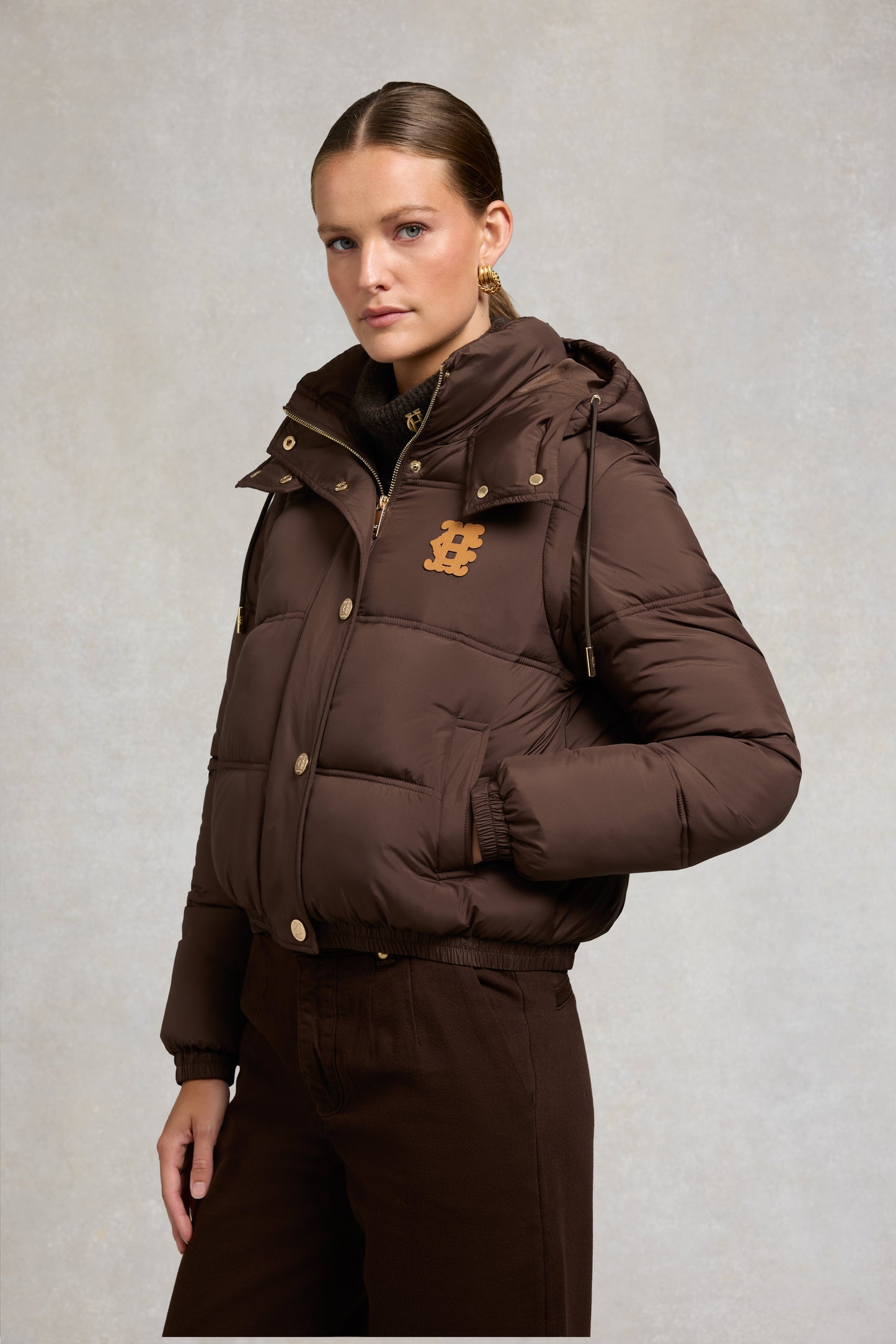 Milton Convertible Jacket (Chocolate)