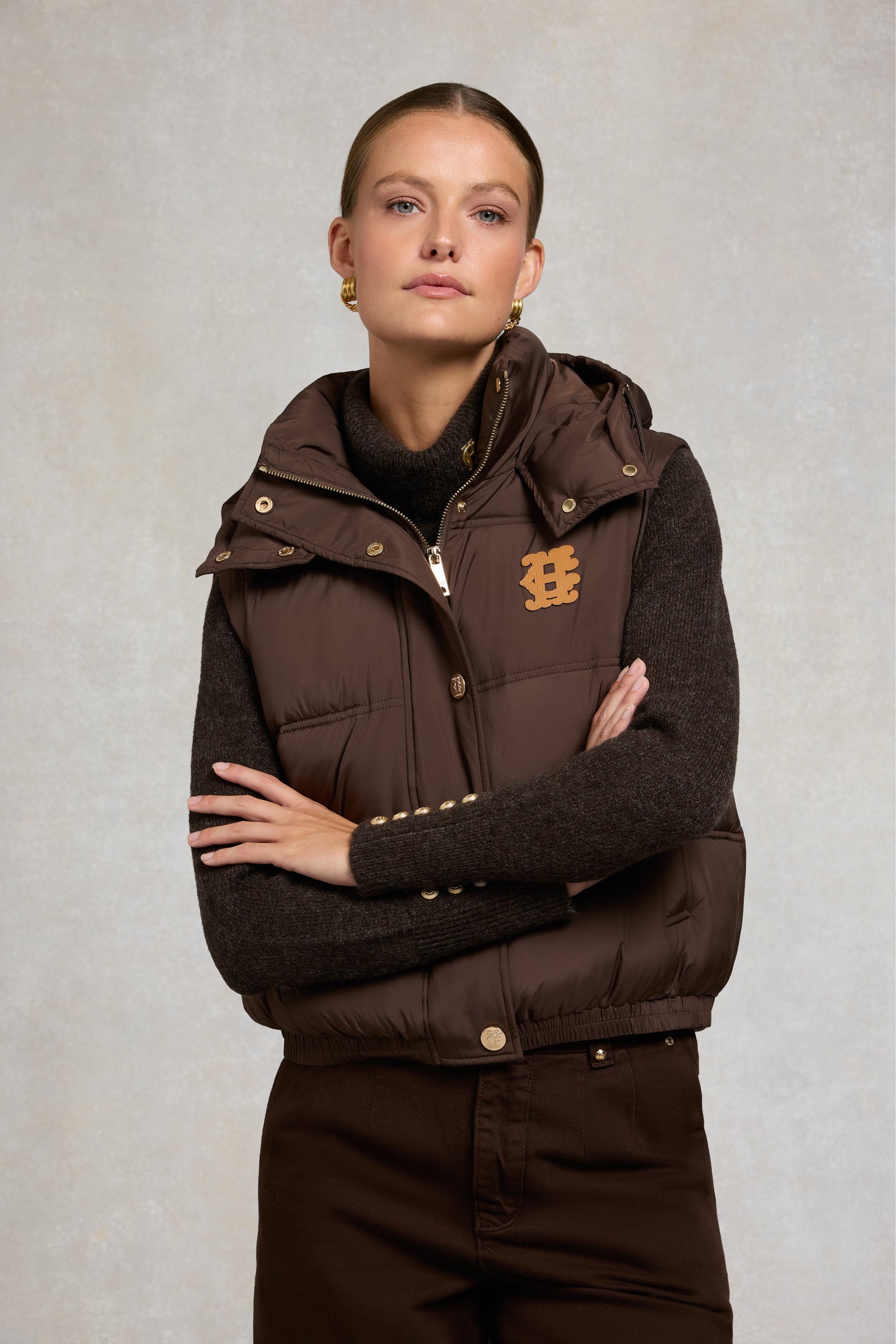 Milton Convertible Jacket (Chocolate)