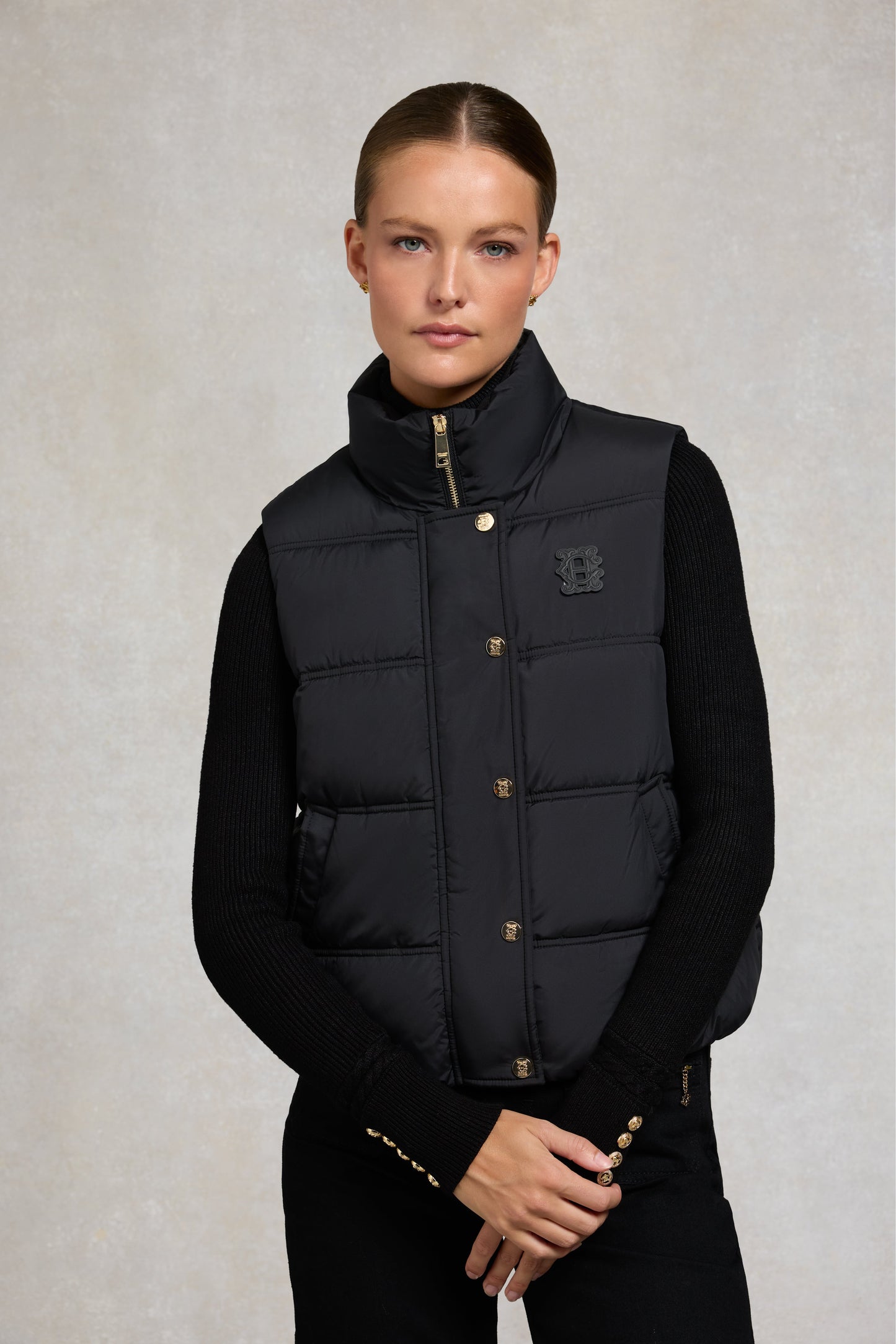Milton Padded Gilet (Black)