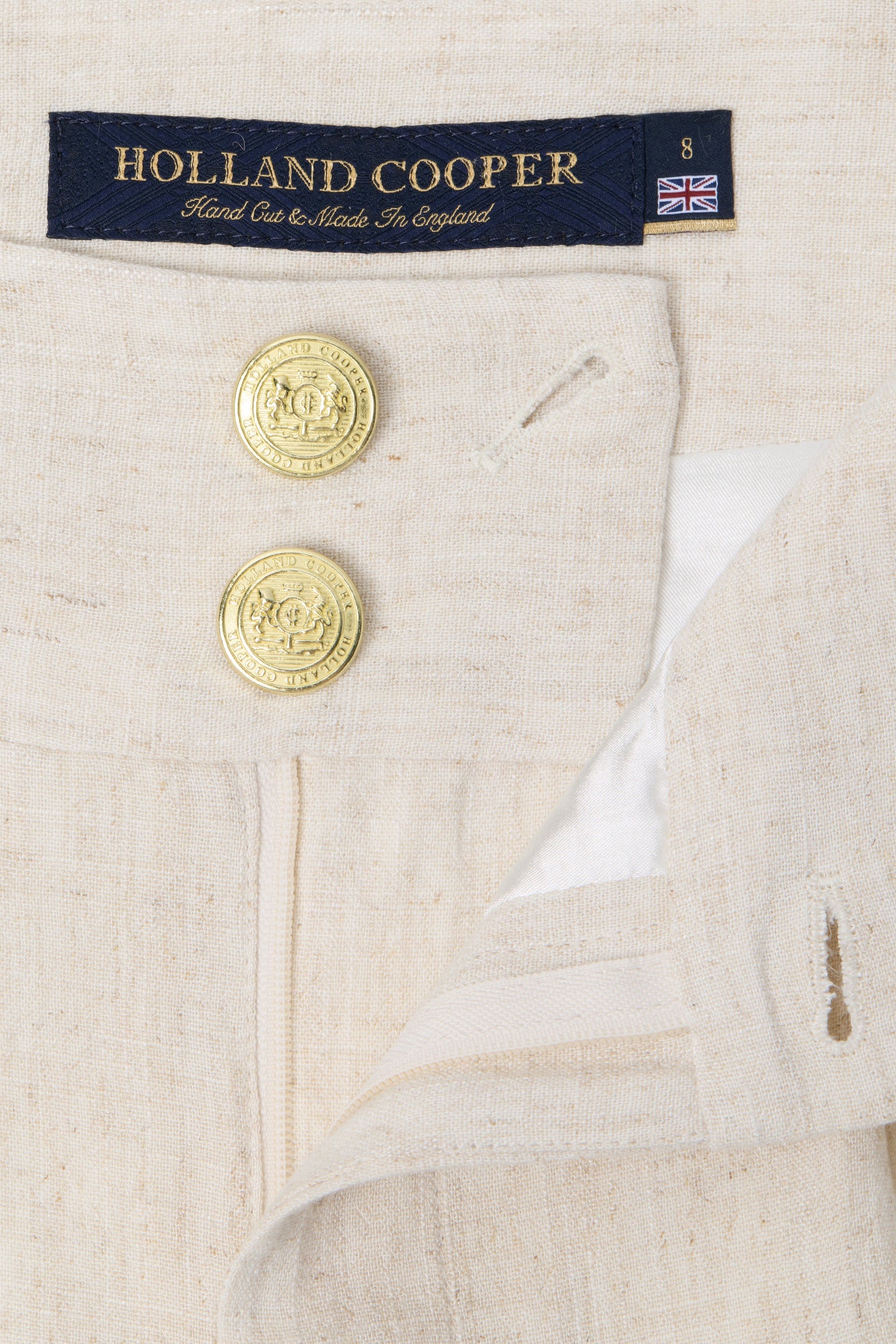 Tailored Short (Natural Linen)