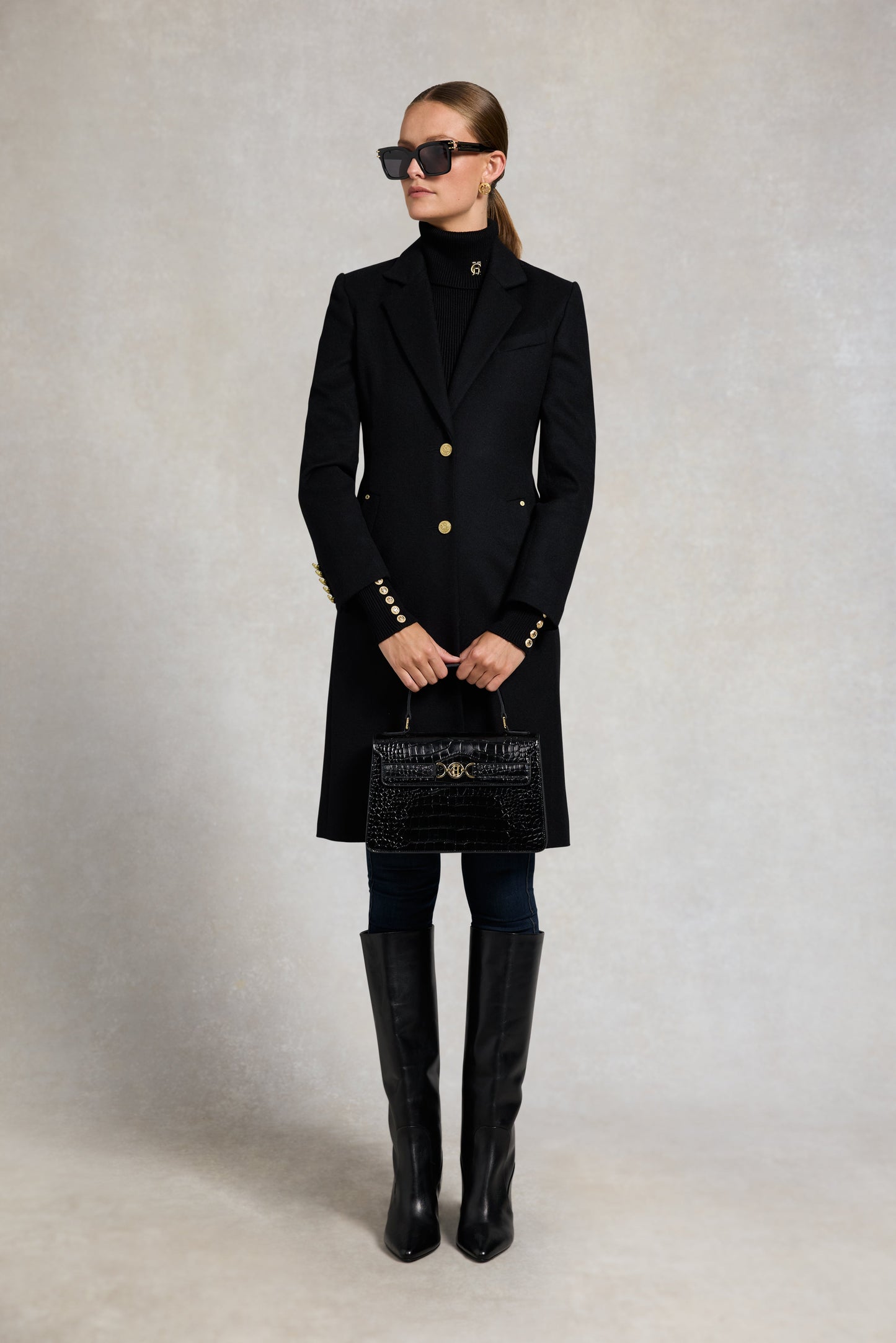 Regency Coat (Soft Black)