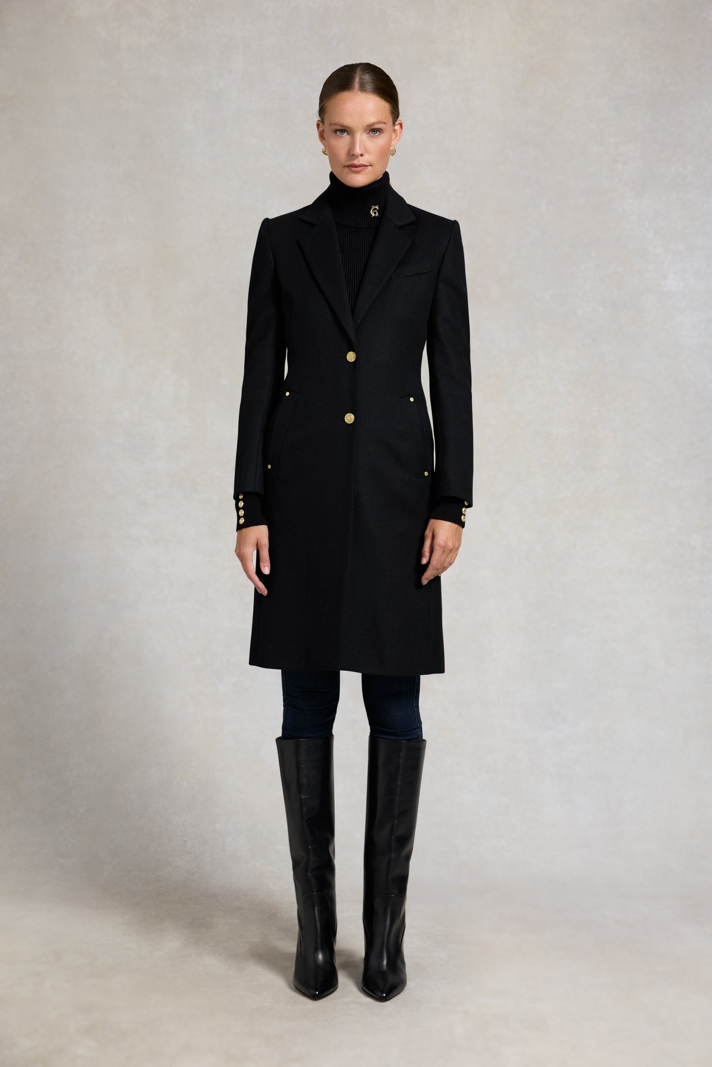Regency Coat (Soft Black)