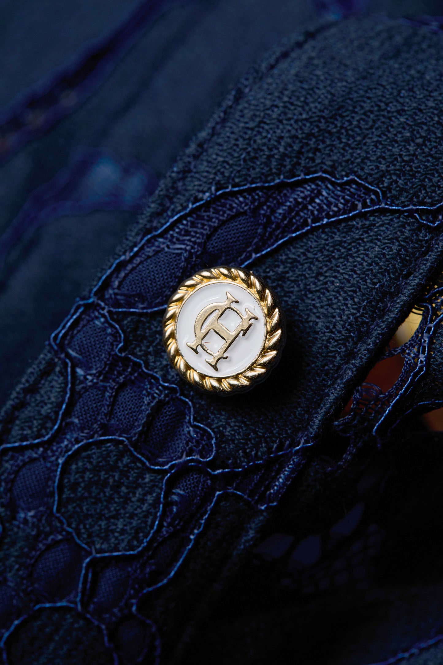 Annabel Lace Dress (Ink Navy)