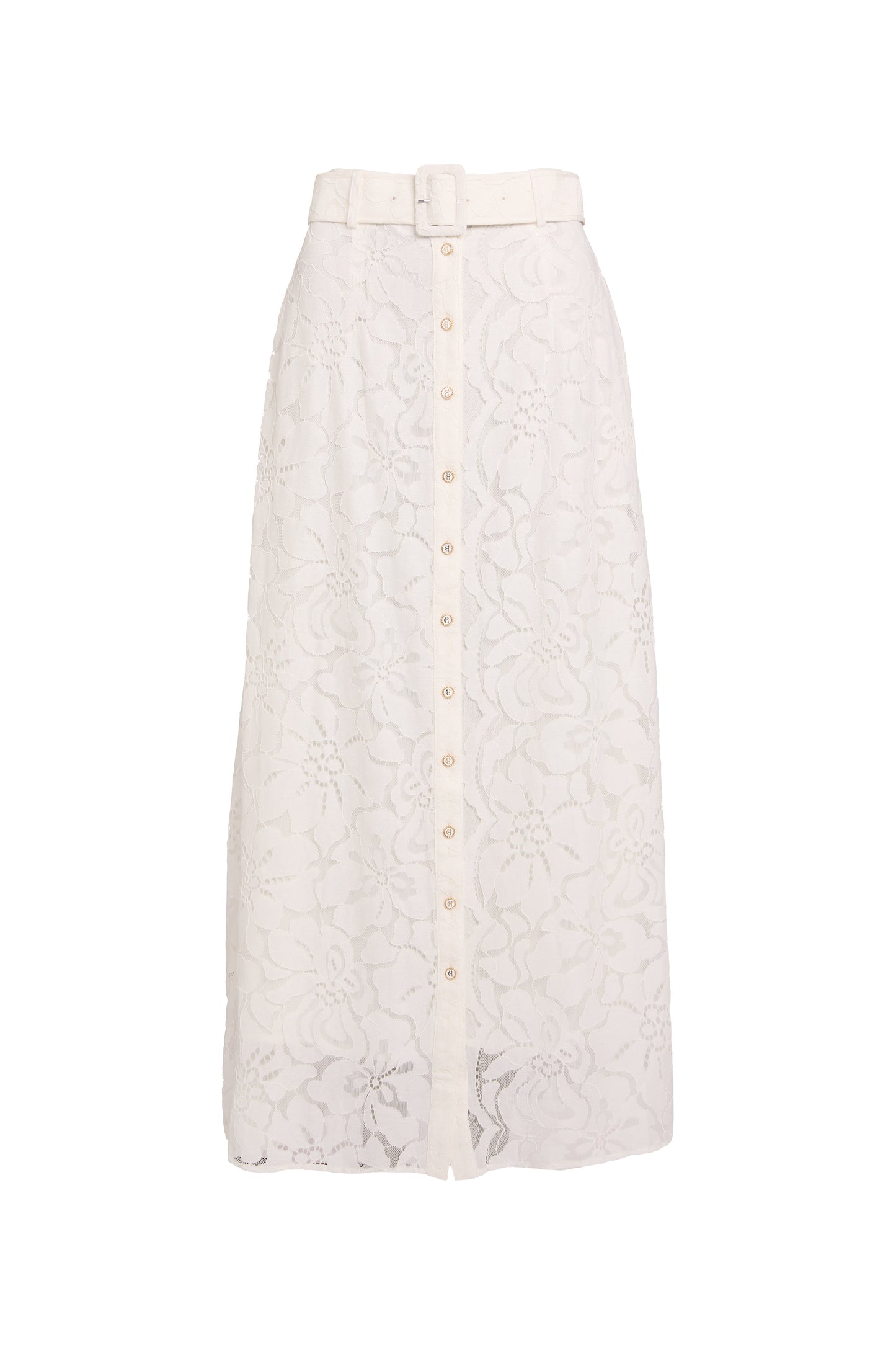 Annabel Lace Skirt (White)