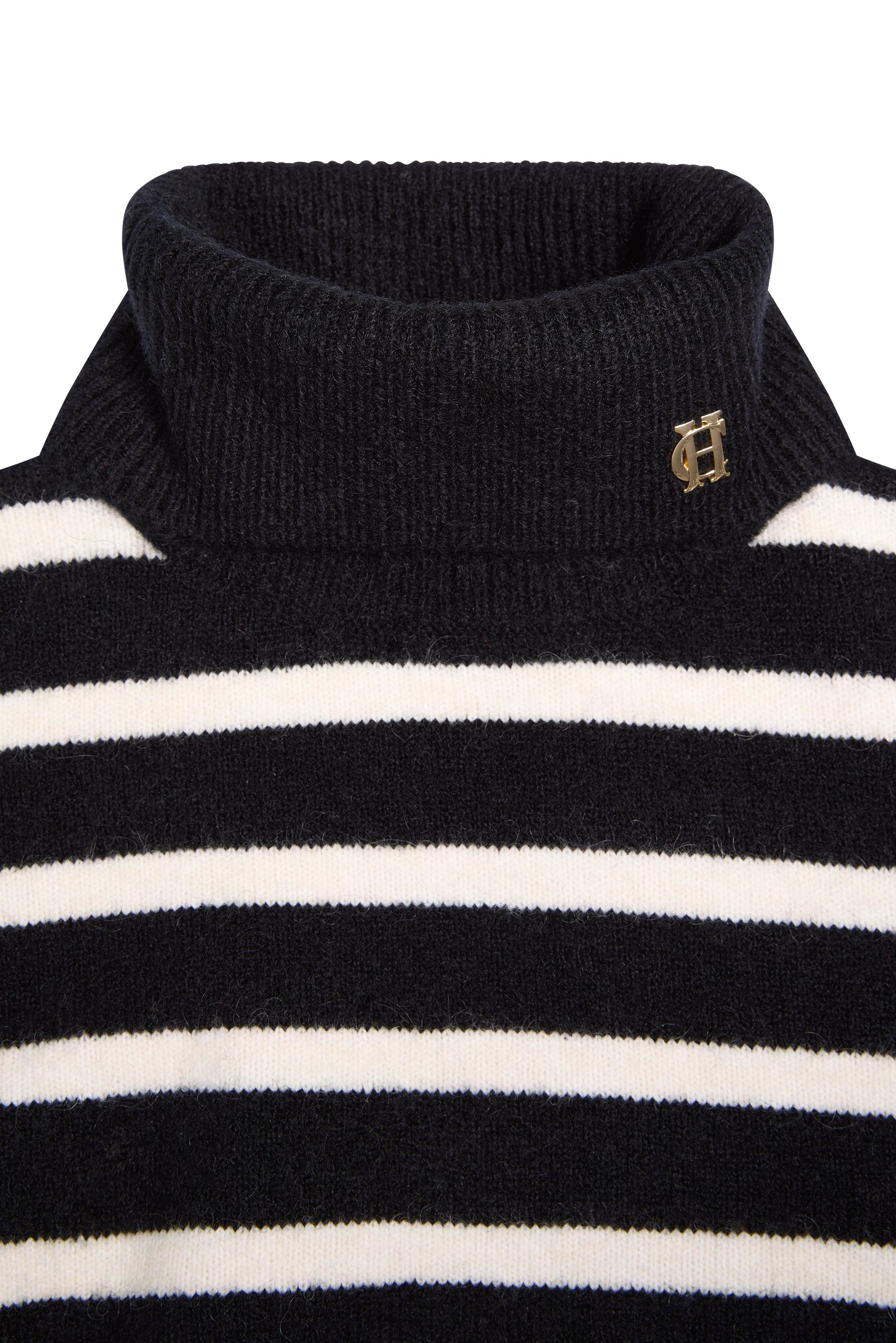 Antonia Roll Neck Knit (Black)