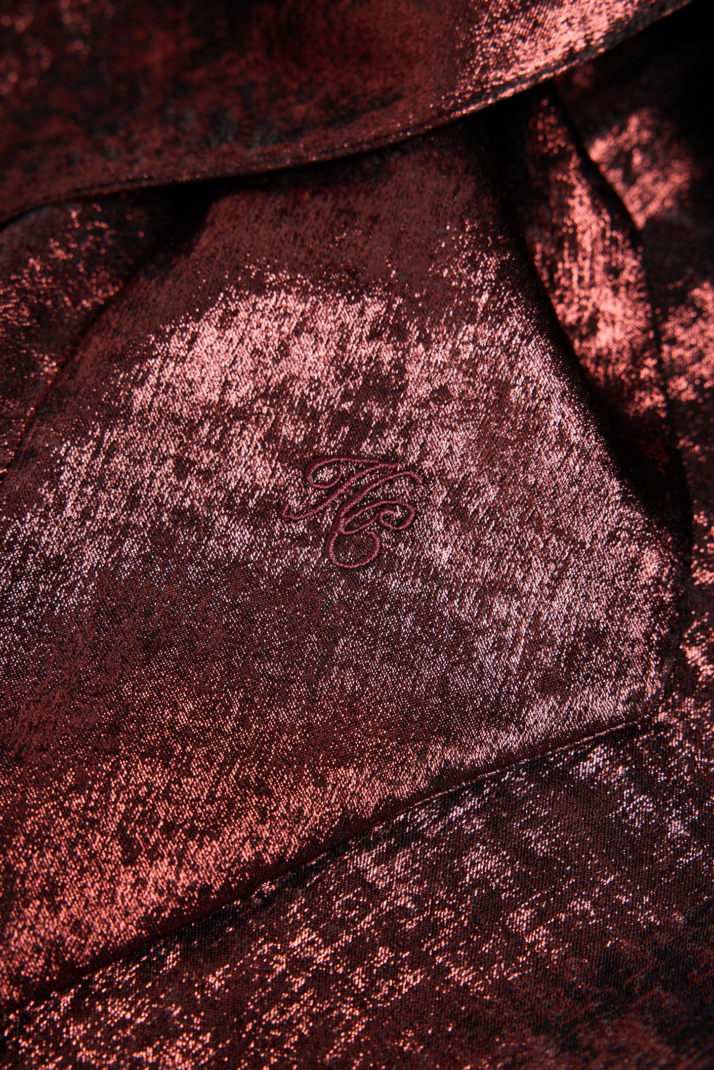 Ariella Sparkle Blouse (Red Sparkle)