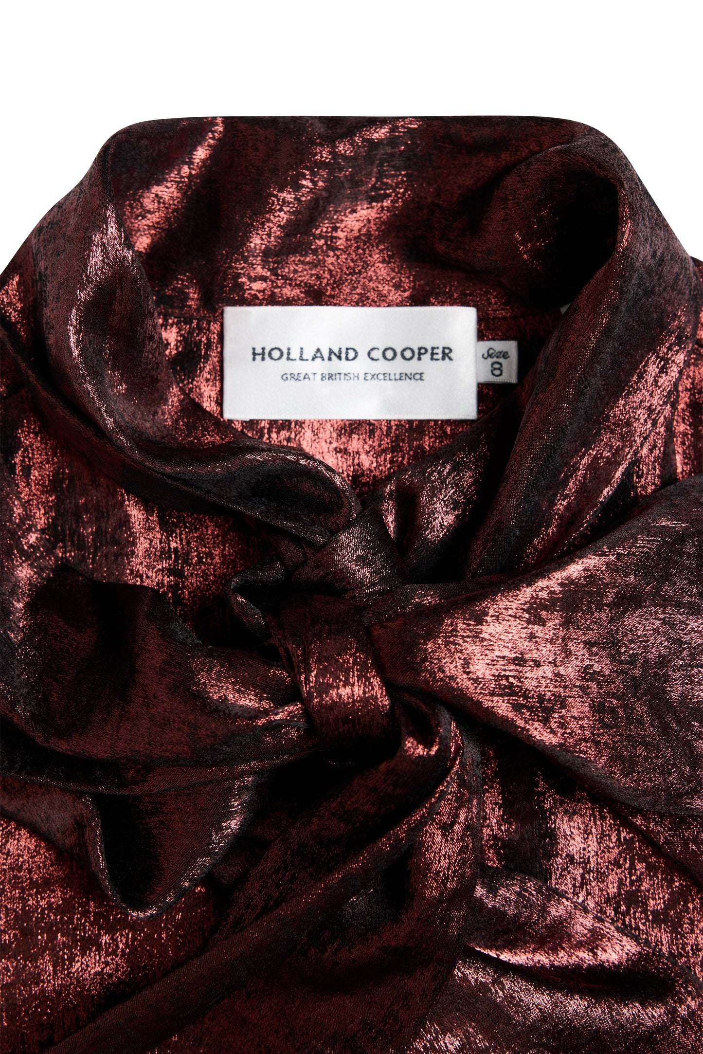 Ariella Sparkle Blouse (Red Sparkle)