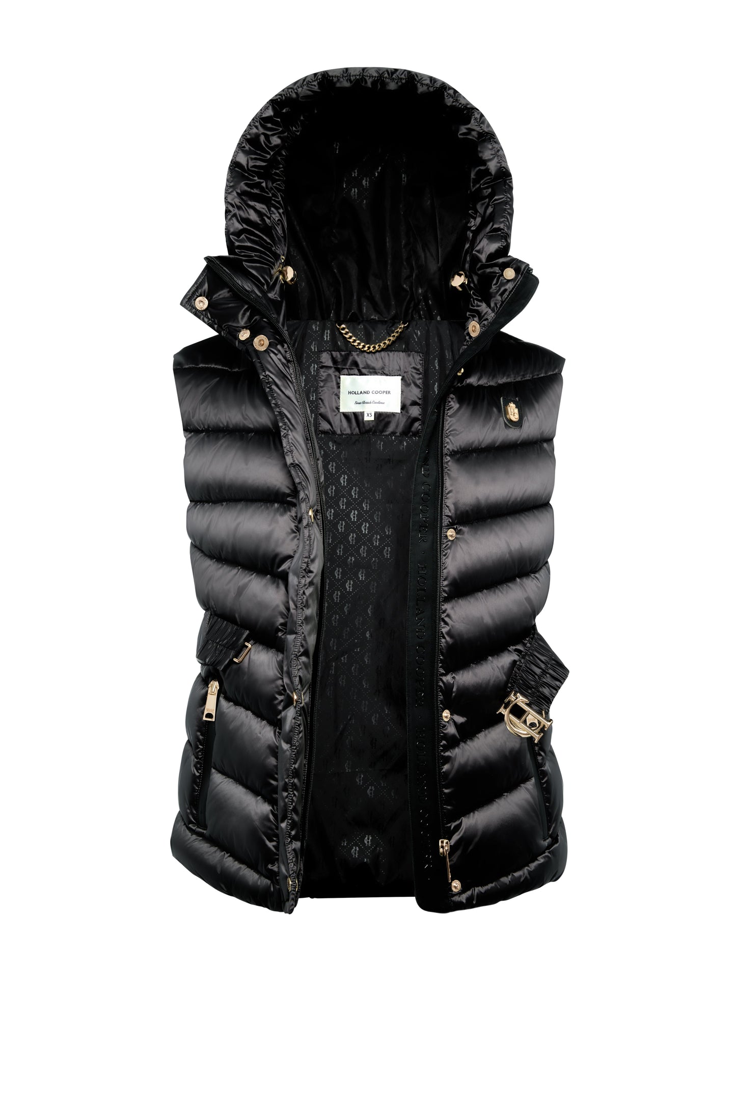 Arosa Gilet (Deep Black)