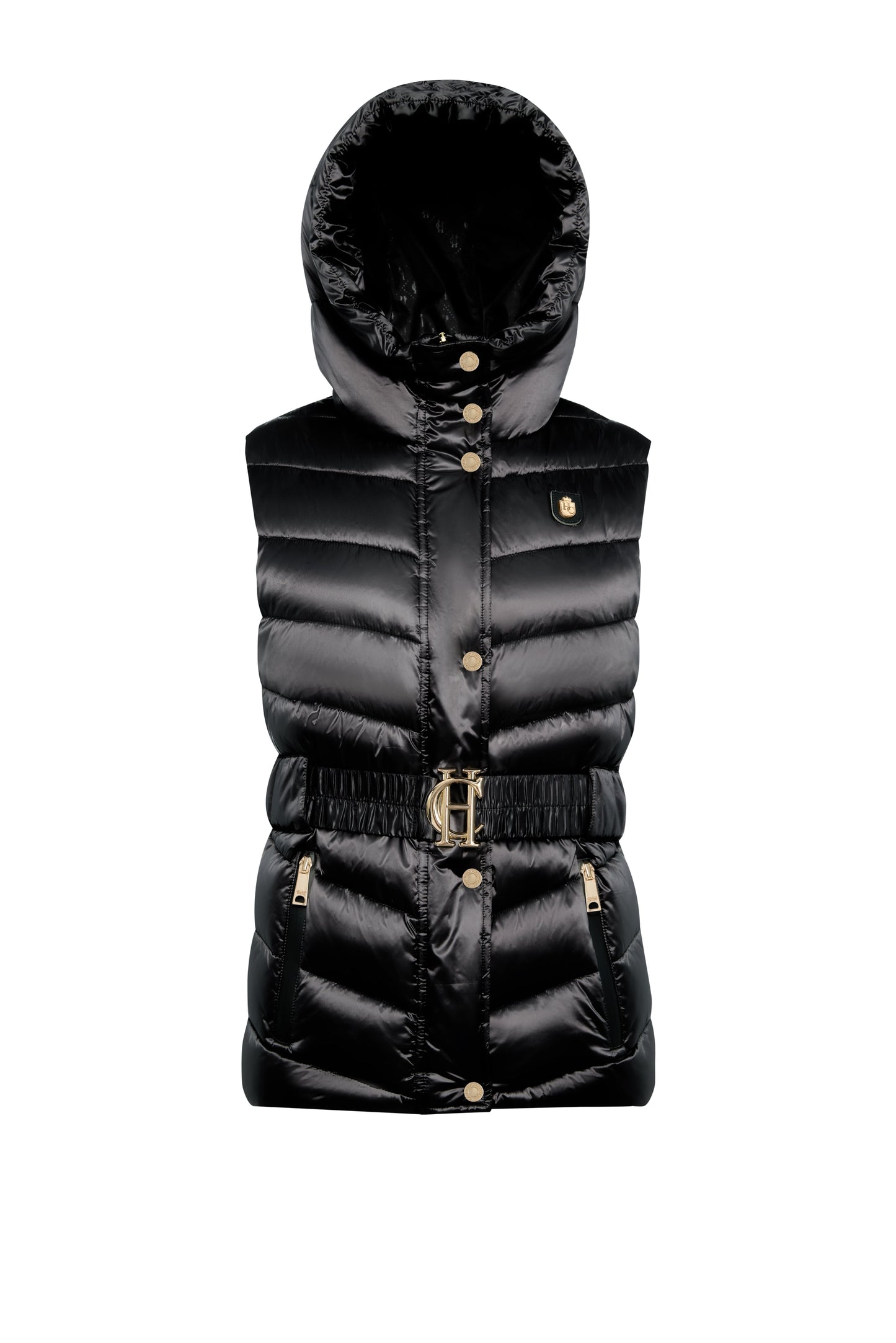 Arosa Gilet (Deep Black)