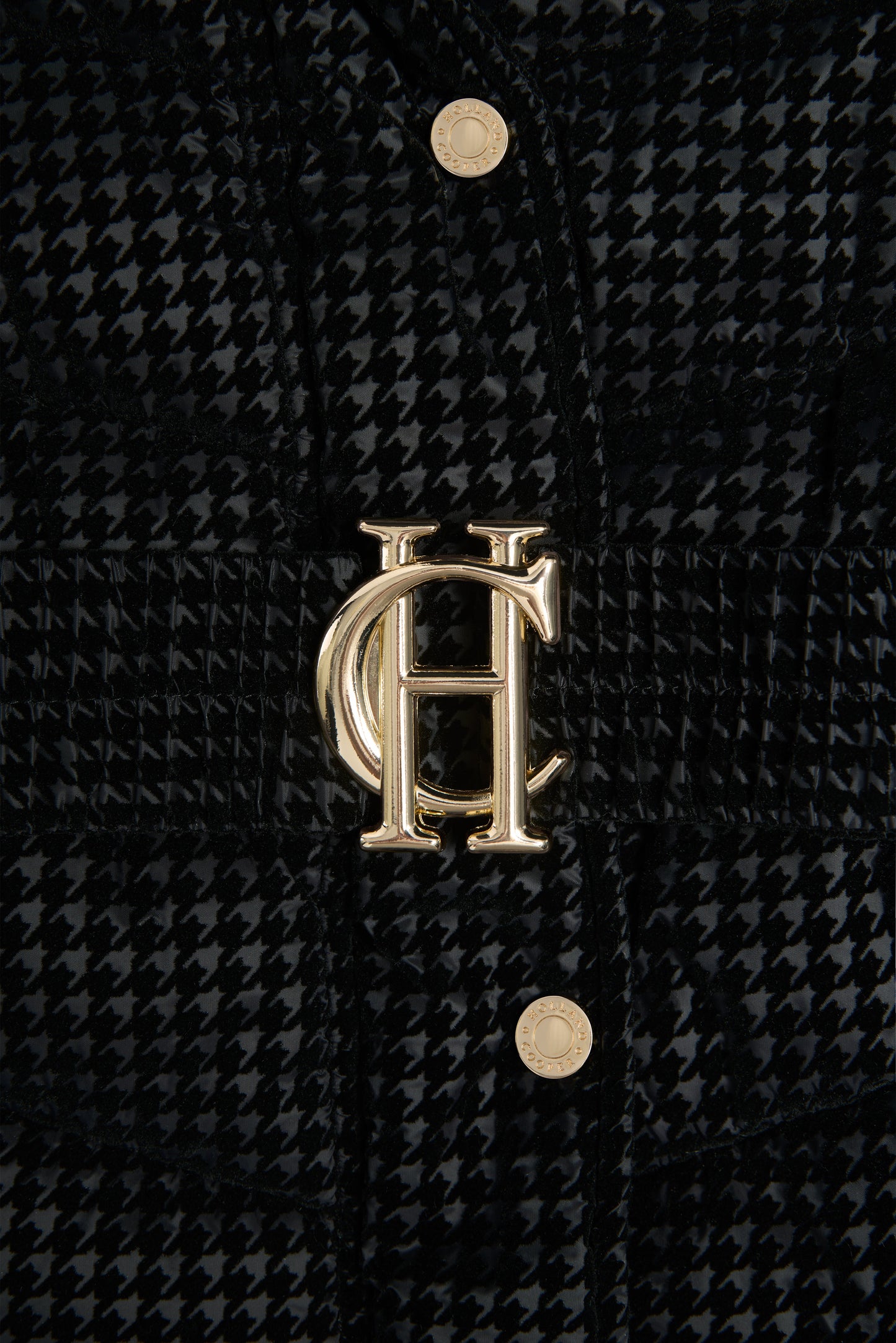 Arosa Jacket (Black Mini Flock)