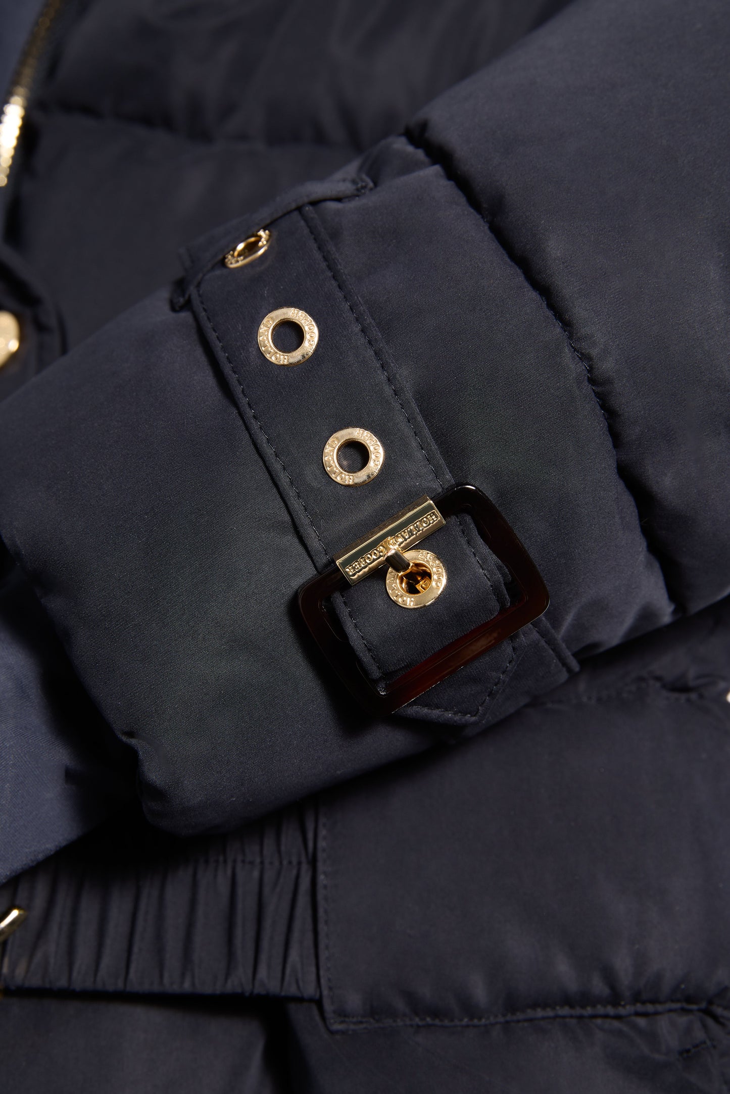 Arosa Luxe Longline Coat (Ink Navy)