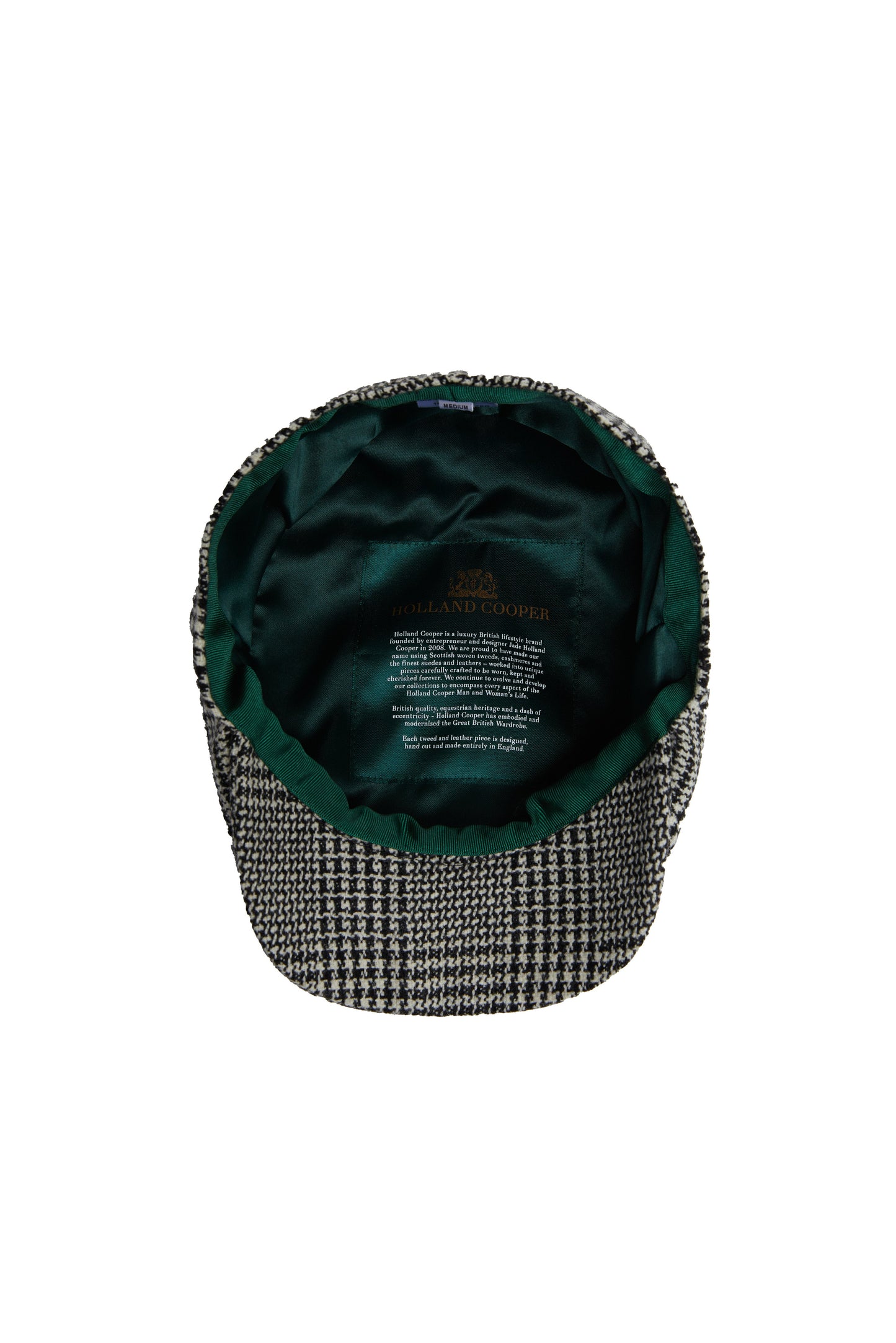 Baker Boy Cap (Prince of Wales Mono)