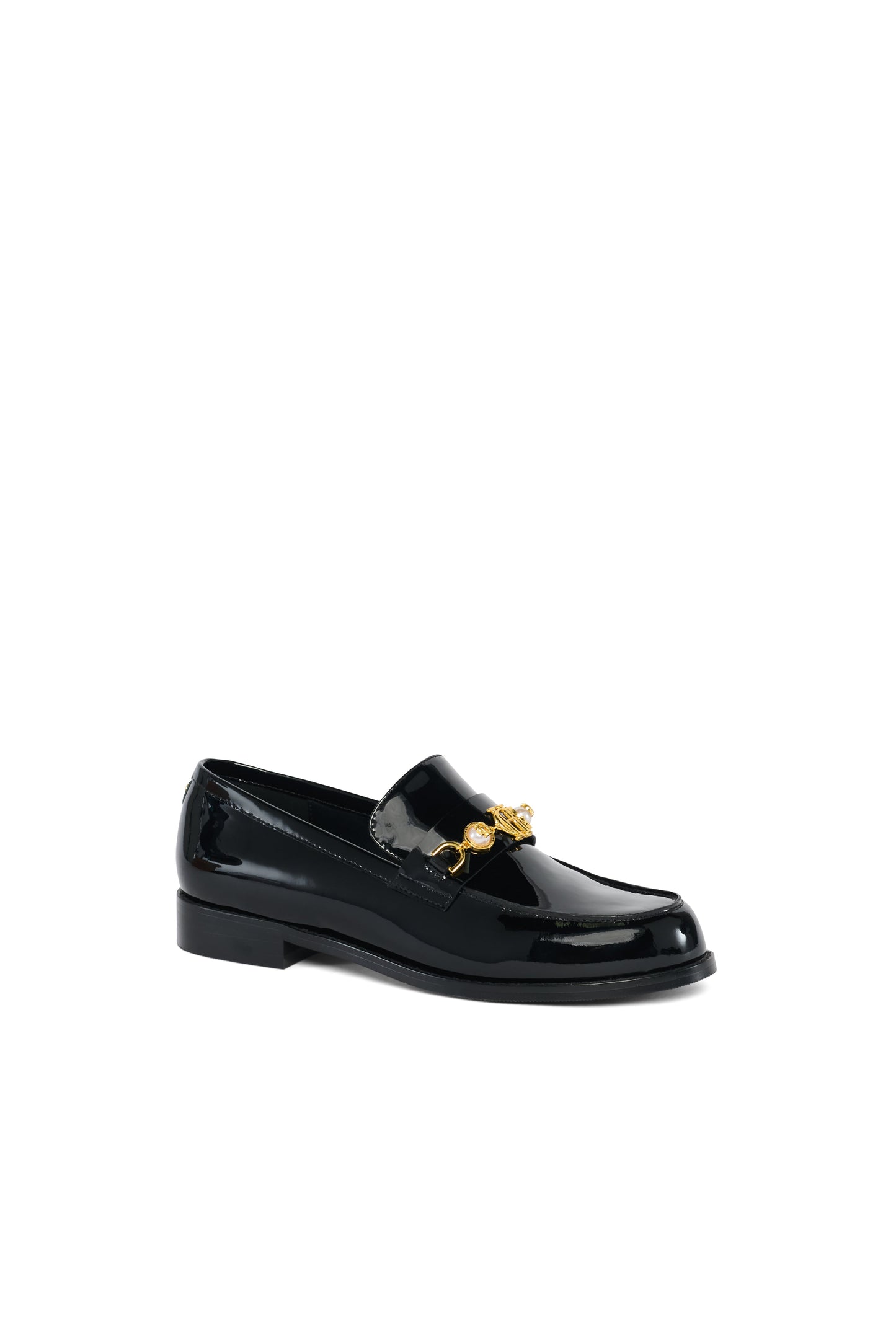 Regency Pearl Loafer (Black Patent)