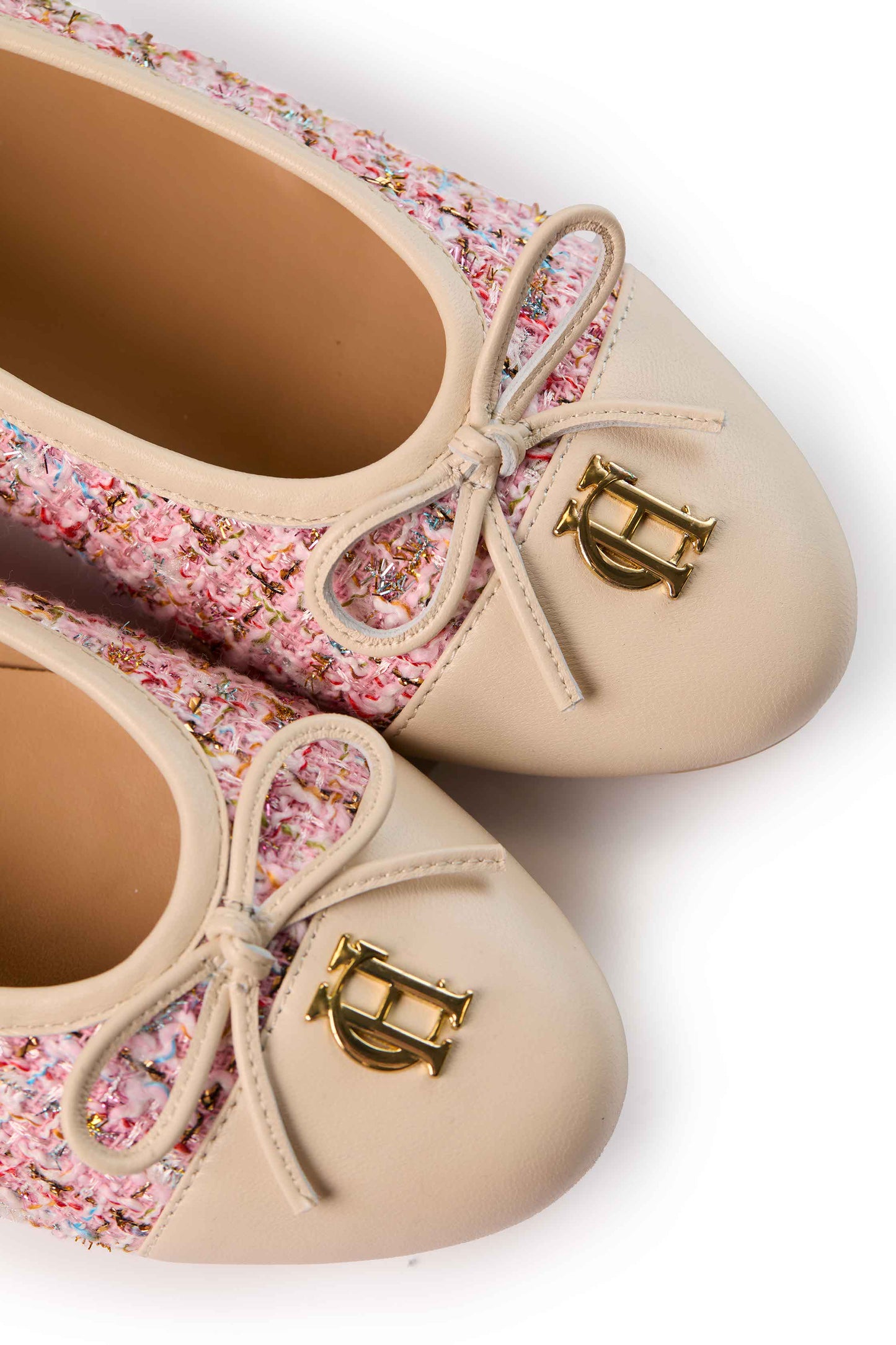 Ballet Shoe (Pink Sparkle Boucle)