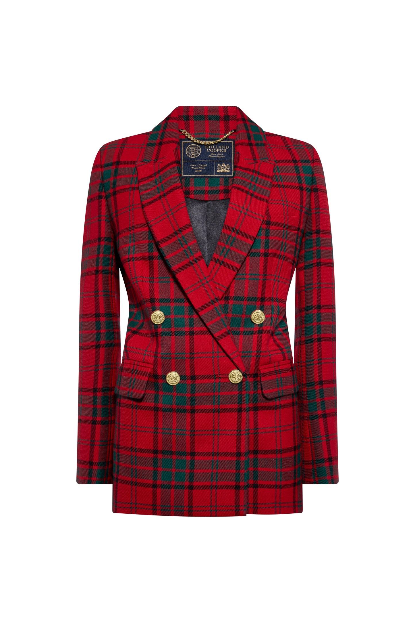 Belgravia Blazer (Red Tartan)