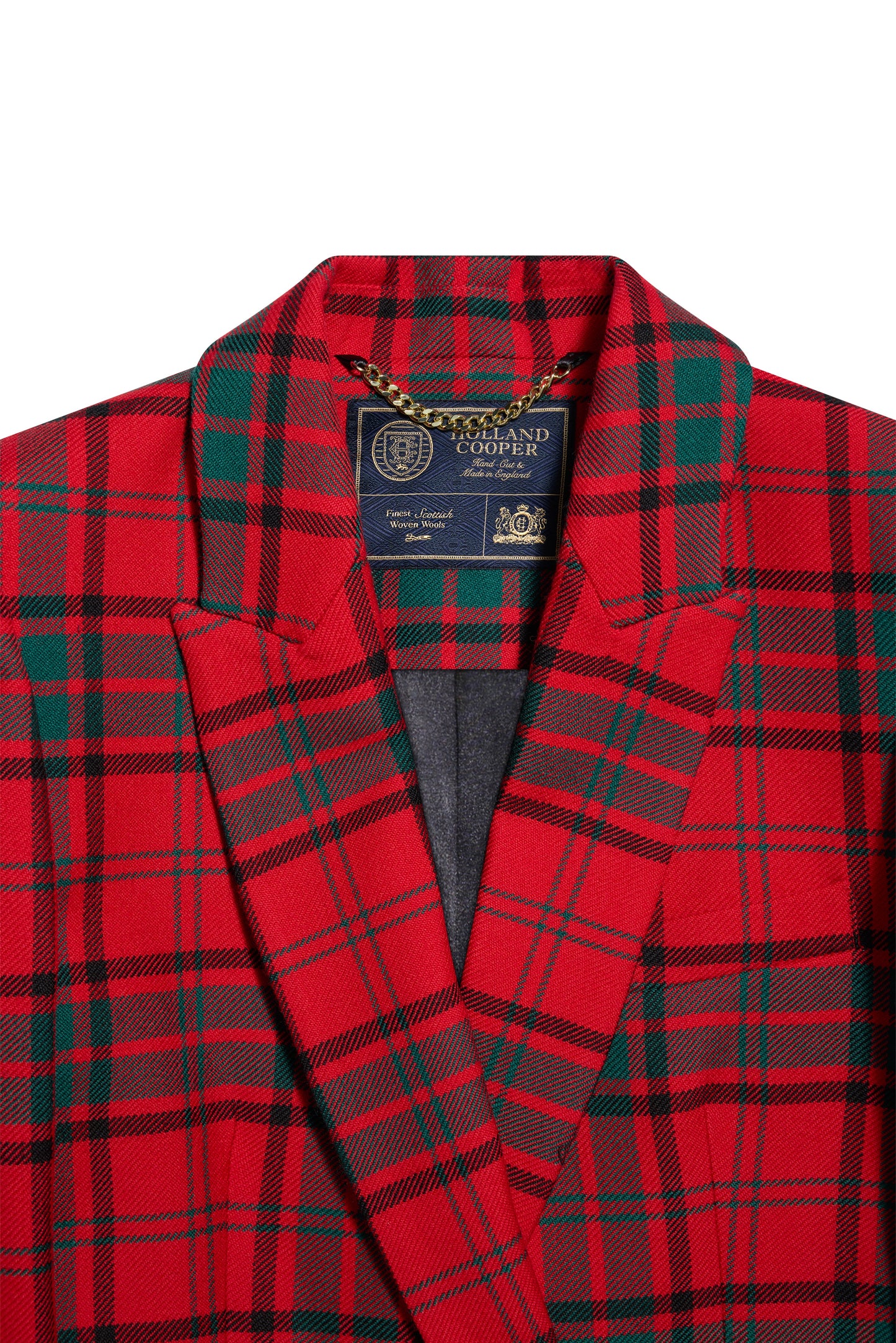 Belgravia Blazer (Red Tartan)