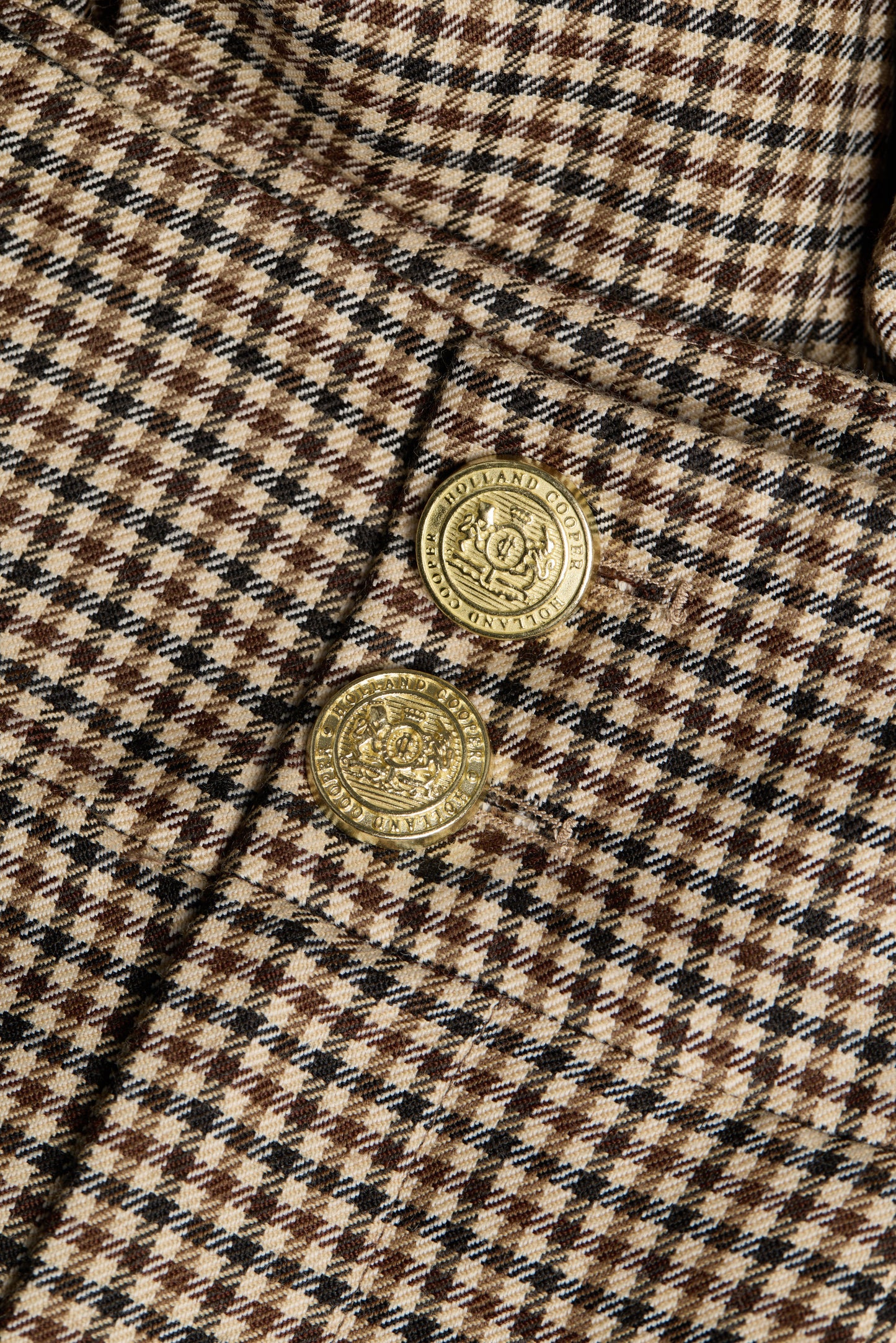 High Waisted Wide Leg Trouser (Westminster Tweed)