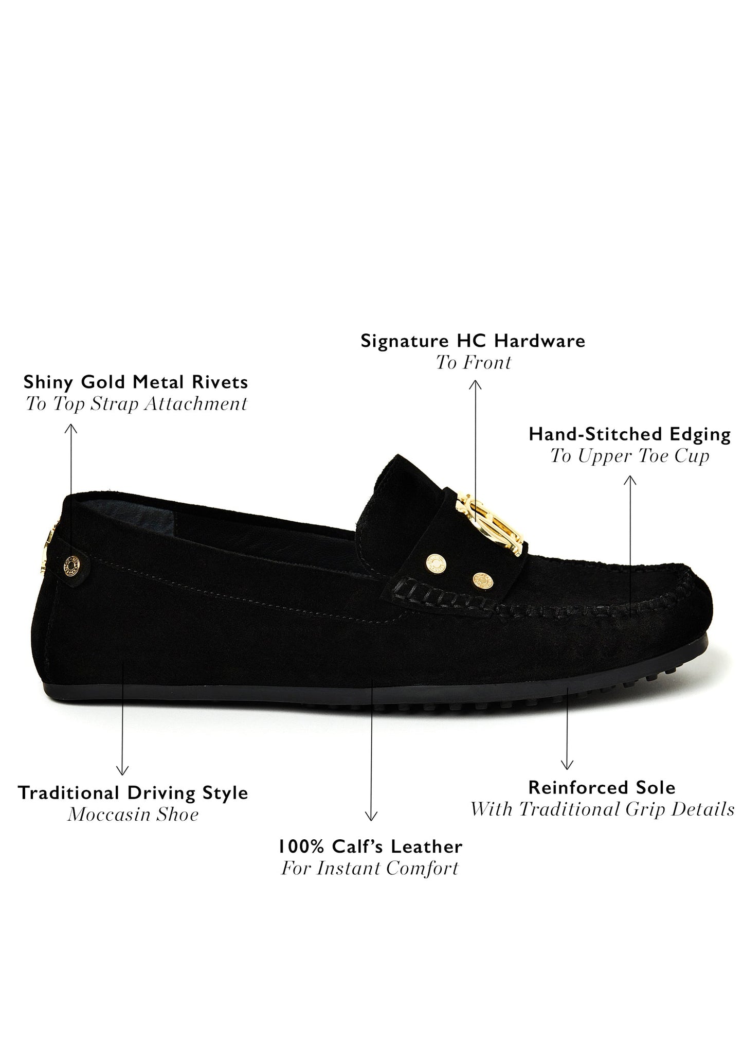 The Driving Loafer (Black)