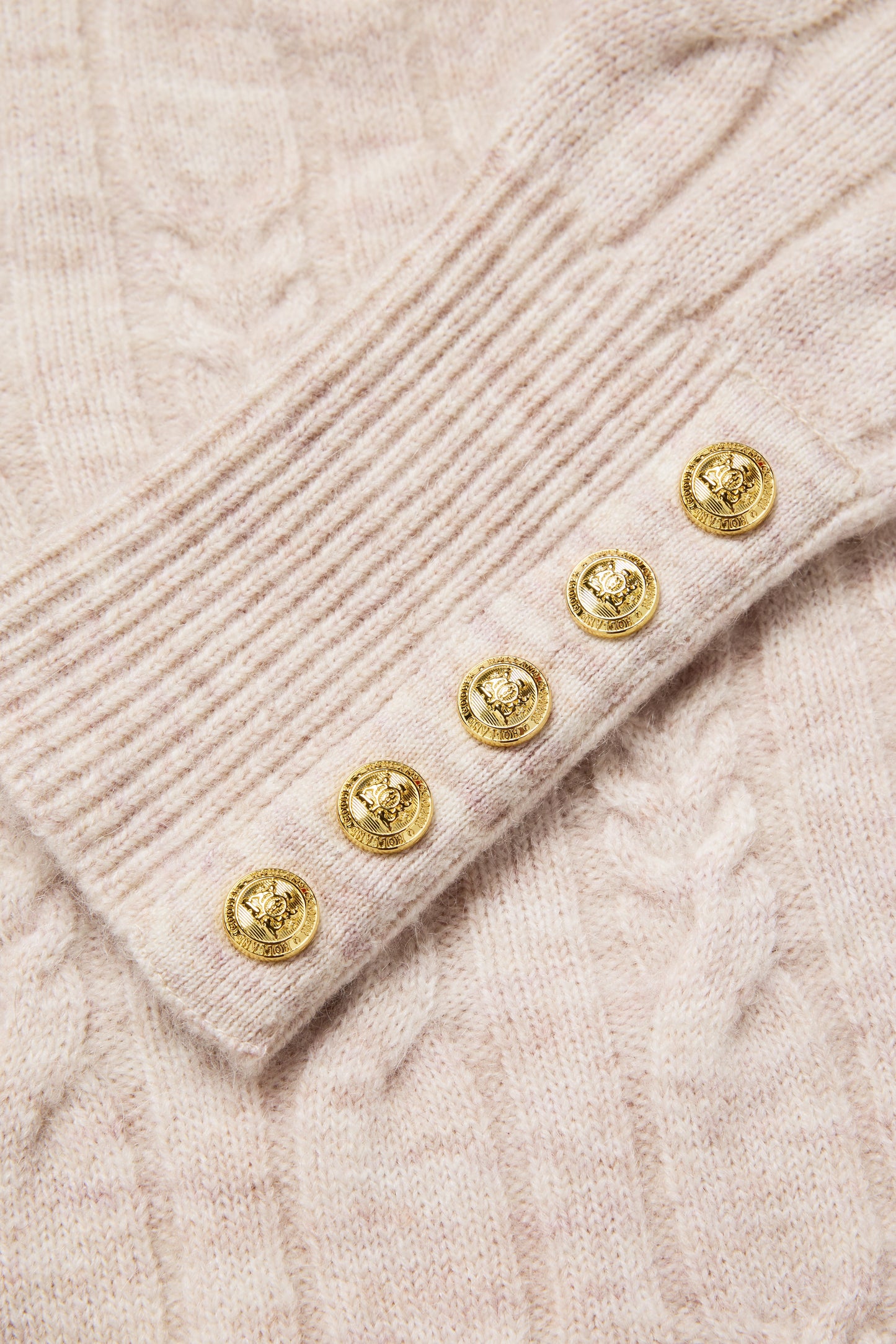 Bridget Quarter Zip Knit (Barley)