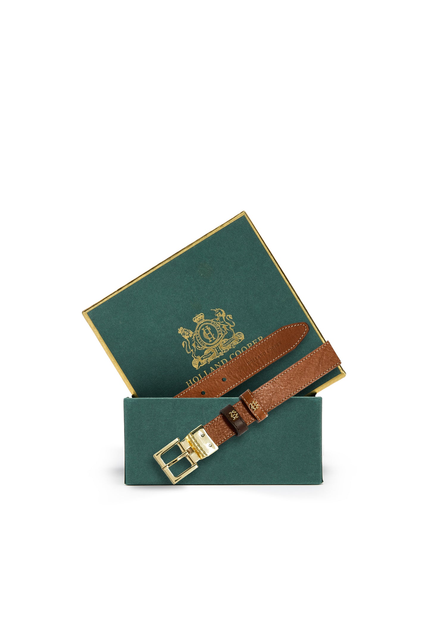 Buckingham Slim Belt (Tan Chocolate)