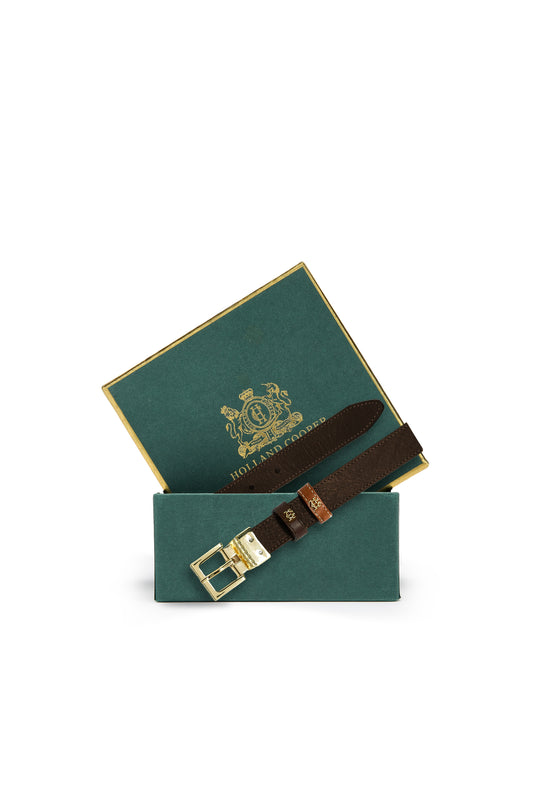 Buckingham Slim Belt (Tan Chocolate)