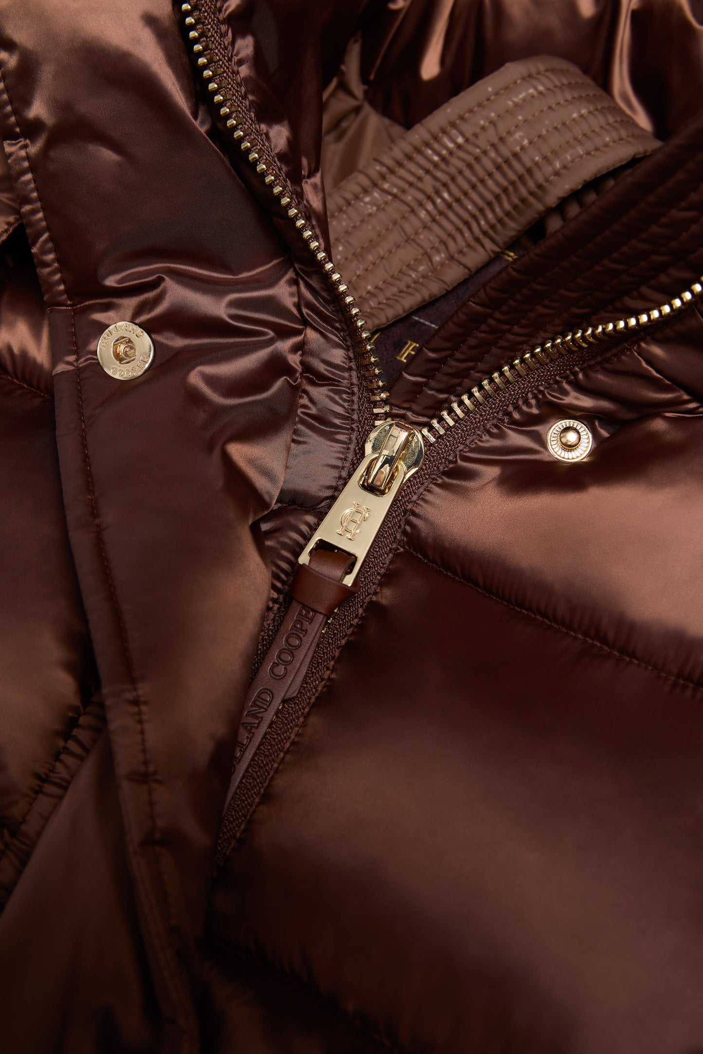 Carrington Longline Coat (Walnut)