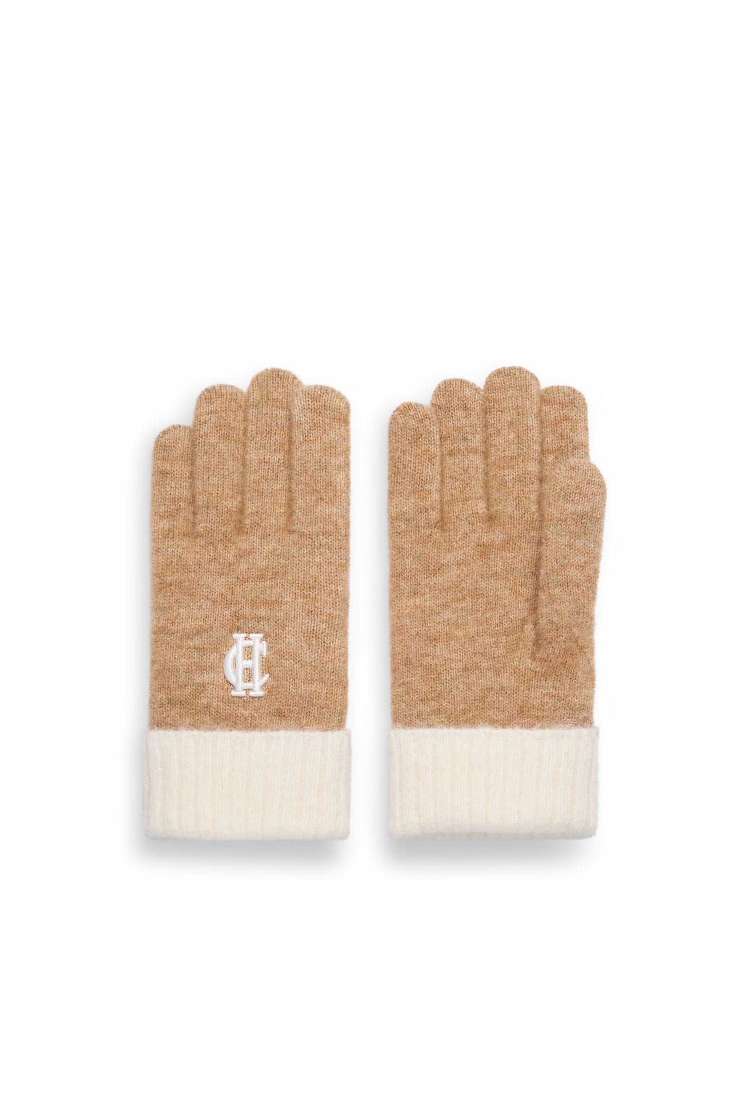 Chelsea Knitted Gloves (Camel)