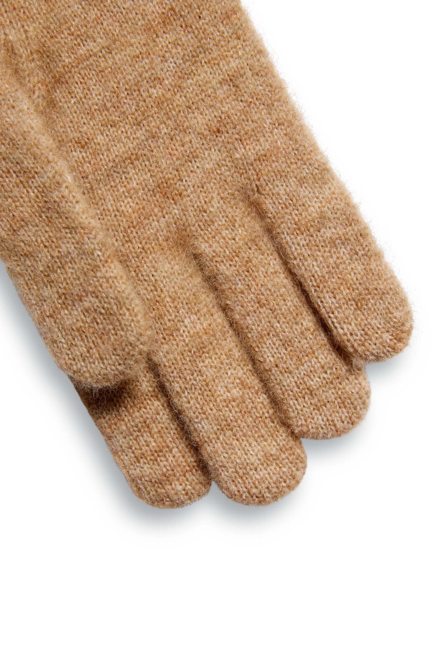 Chelsea Knitted Gloves (Camel)