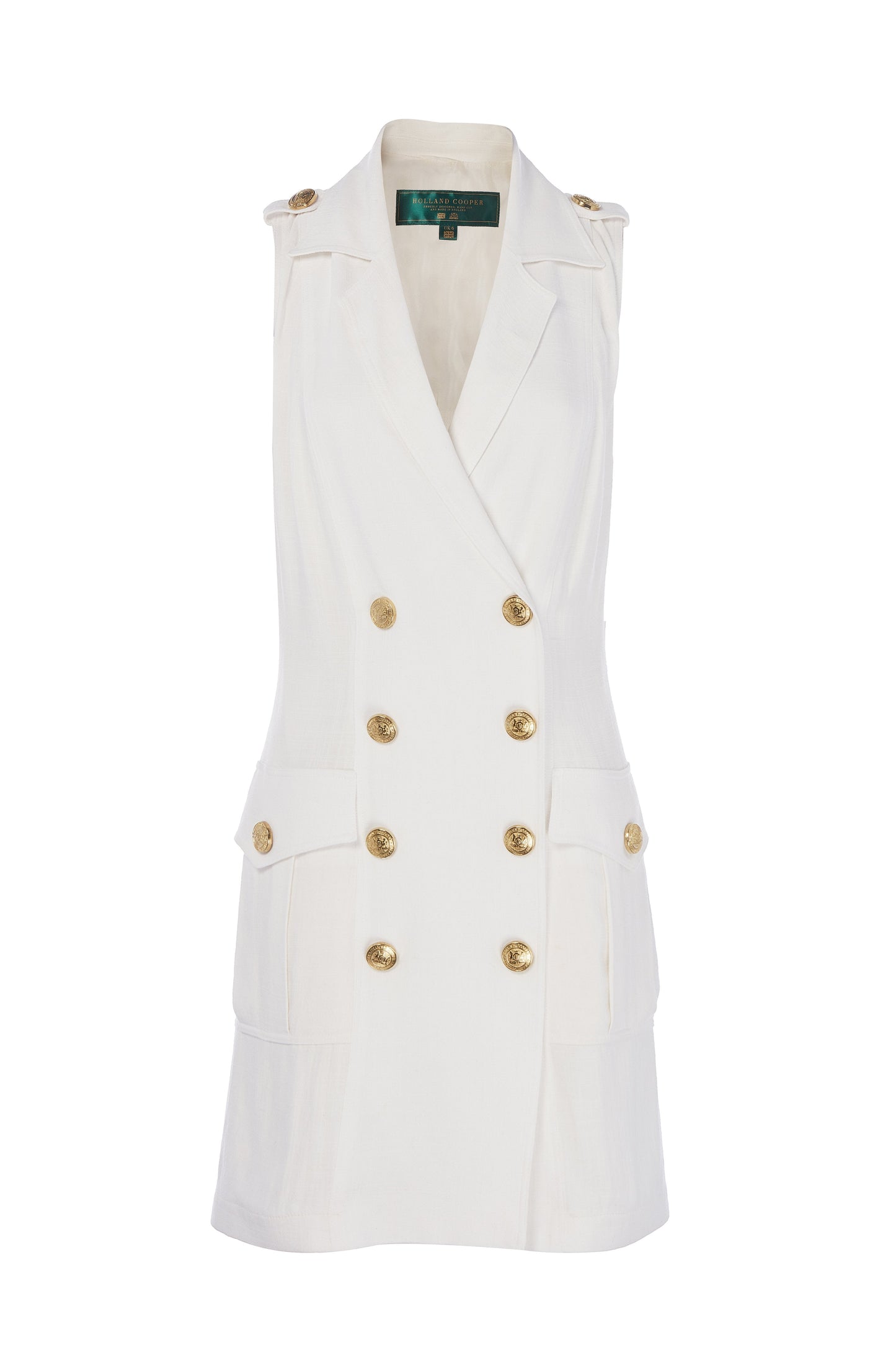 Chelsea Dress (Oyster Linen)