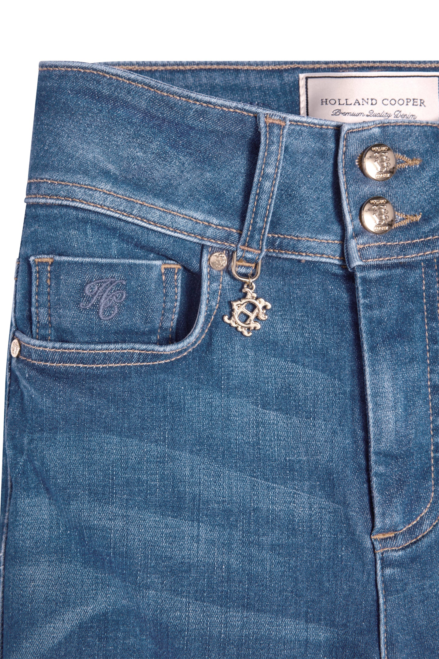 Contour Skinny Jean (Aged Indigo)