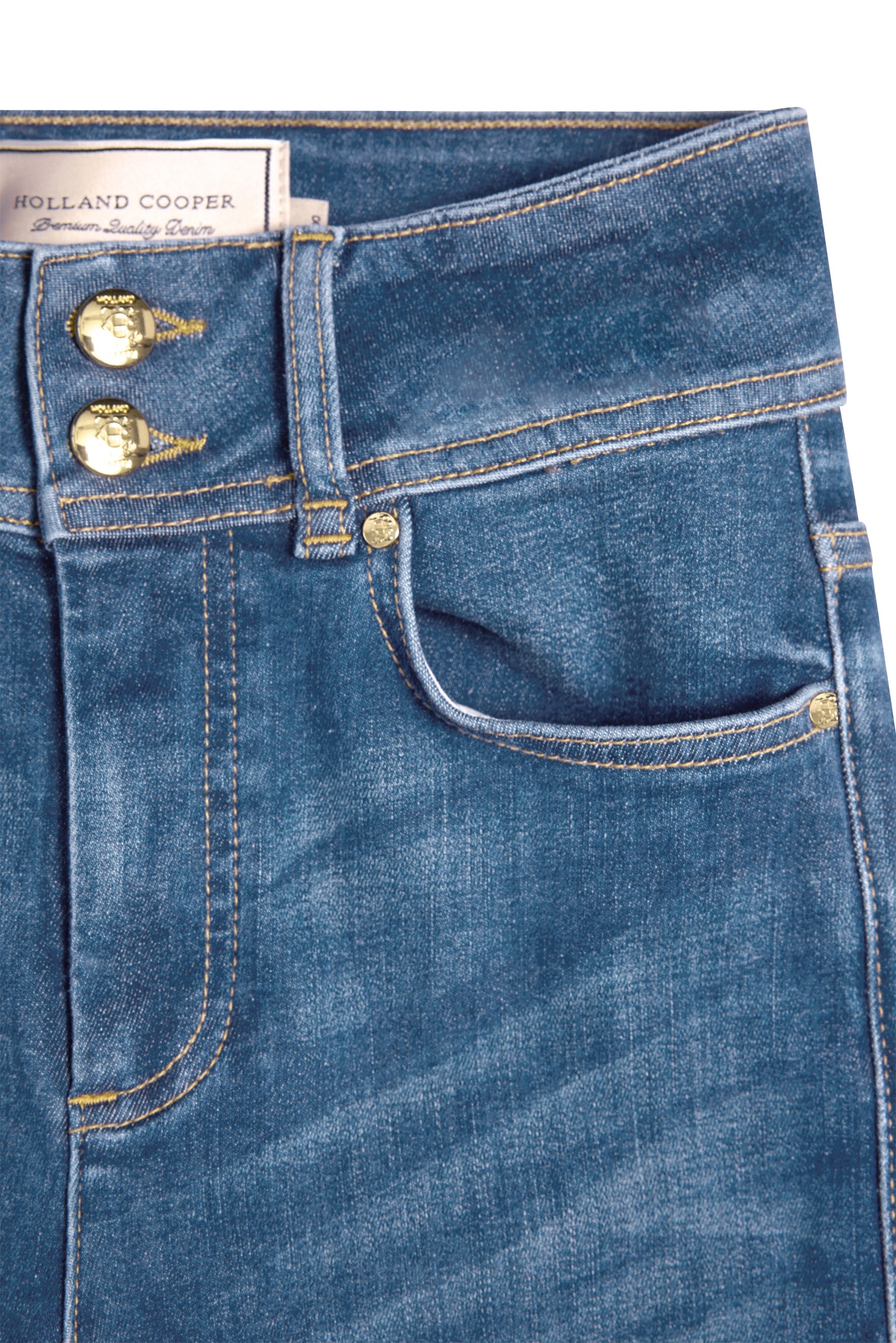 Contour Skinny Jean (Aged Indigo)