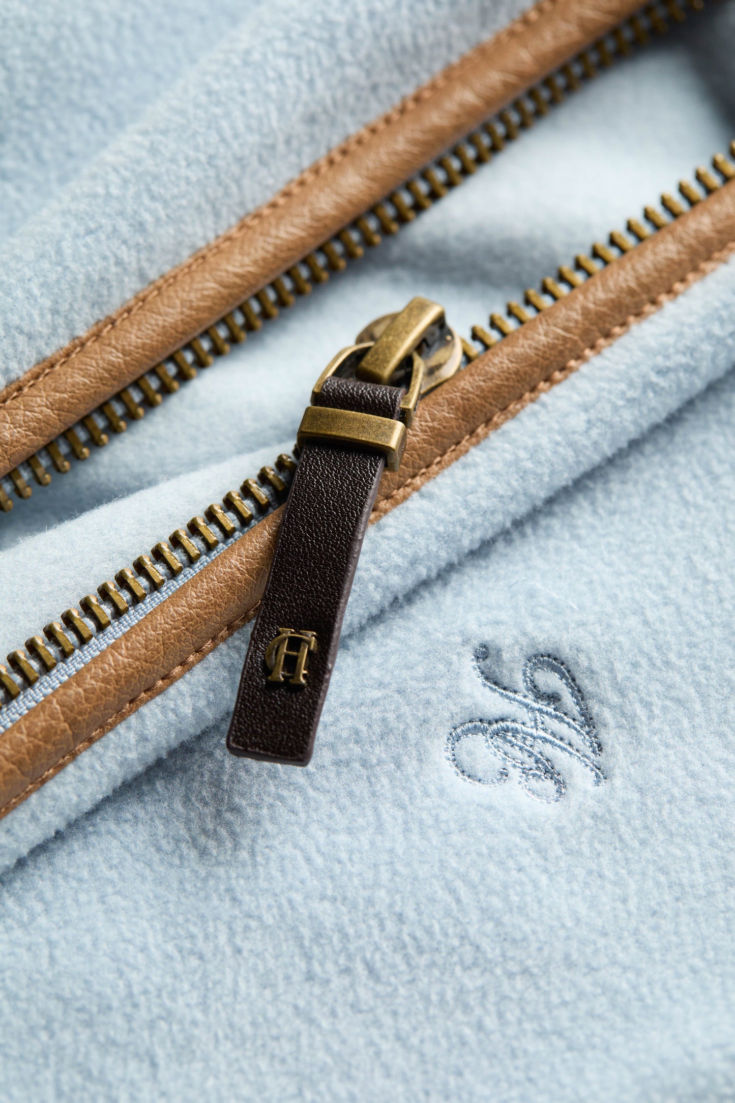 Country Fleece Gilet (Pale Blue)