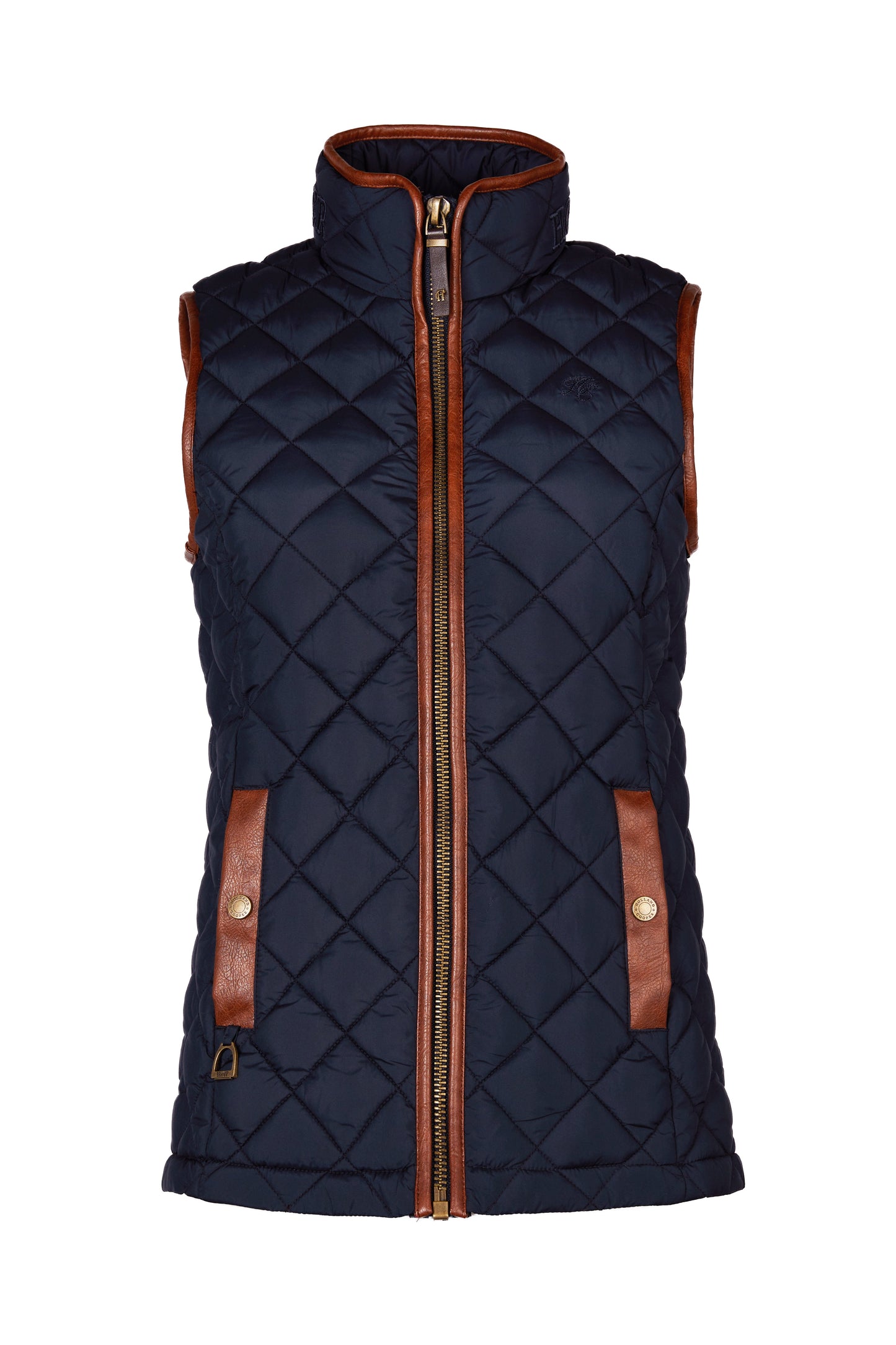 Country Quilted Gilet (Ink Navy)