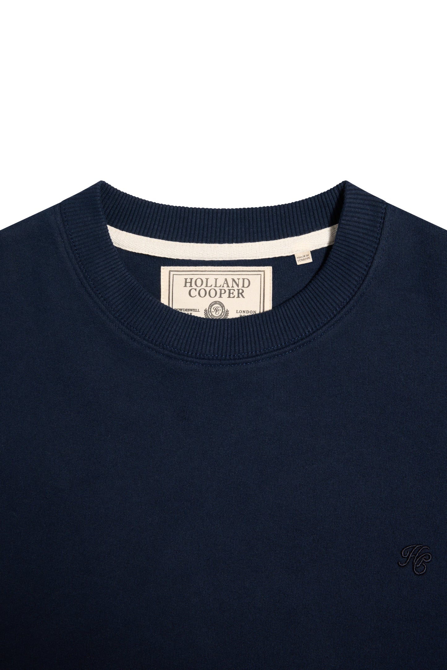 Men's Crew Neck Sweat (Ink Navy)