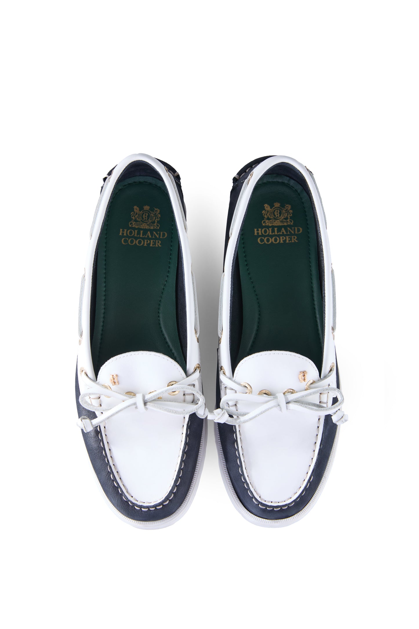 Padstow Deck Shoe (Navy White)