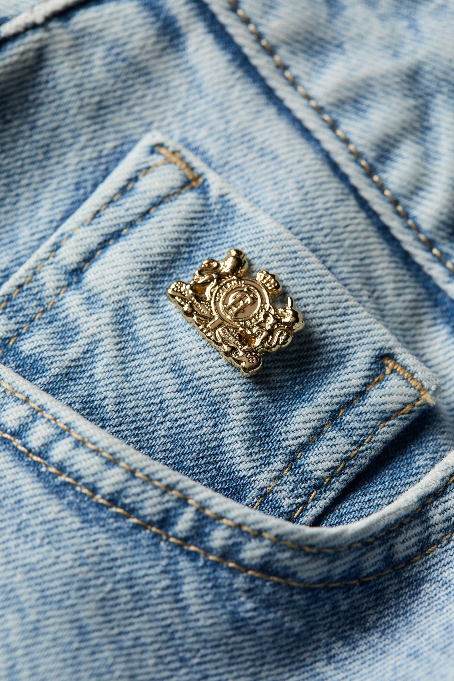 Denim Maxi Skirt (Vintage Indigo)