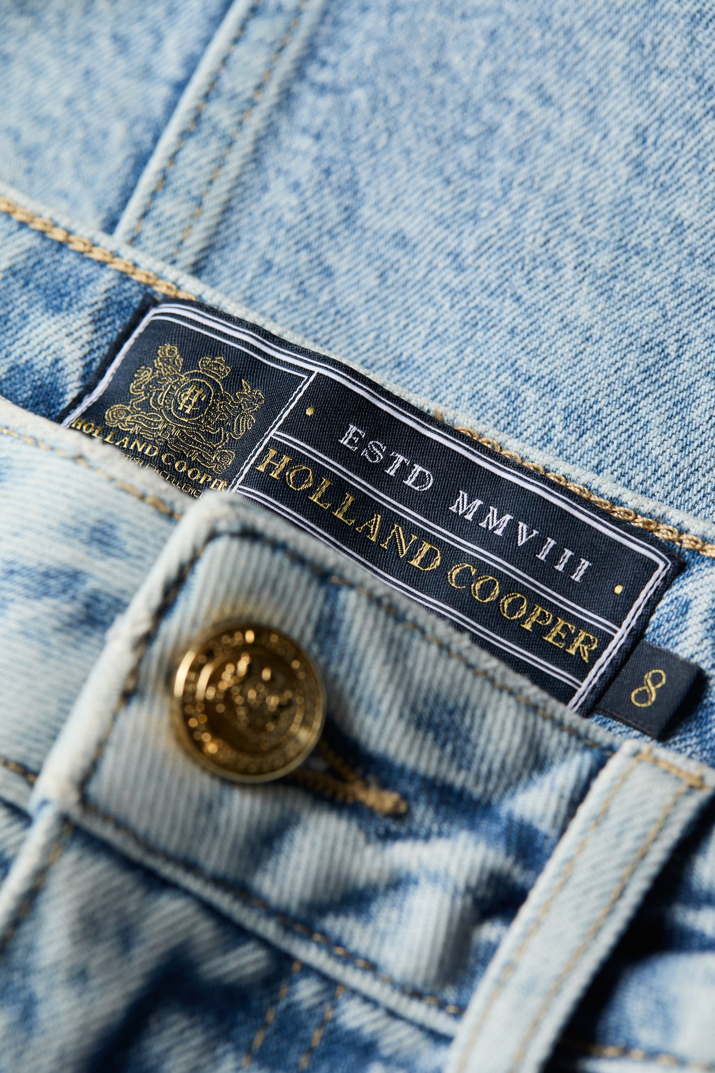 Denim Maxi Skirt (Vintage Indigo)