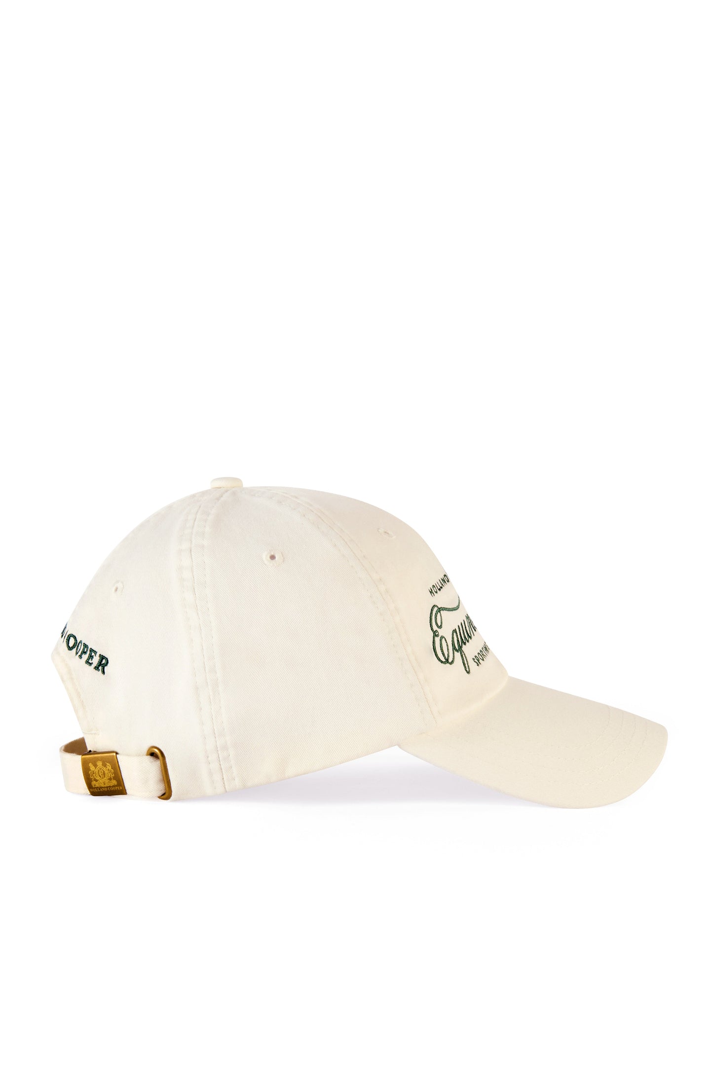Equine Club Cap (Racing Green Ecru)