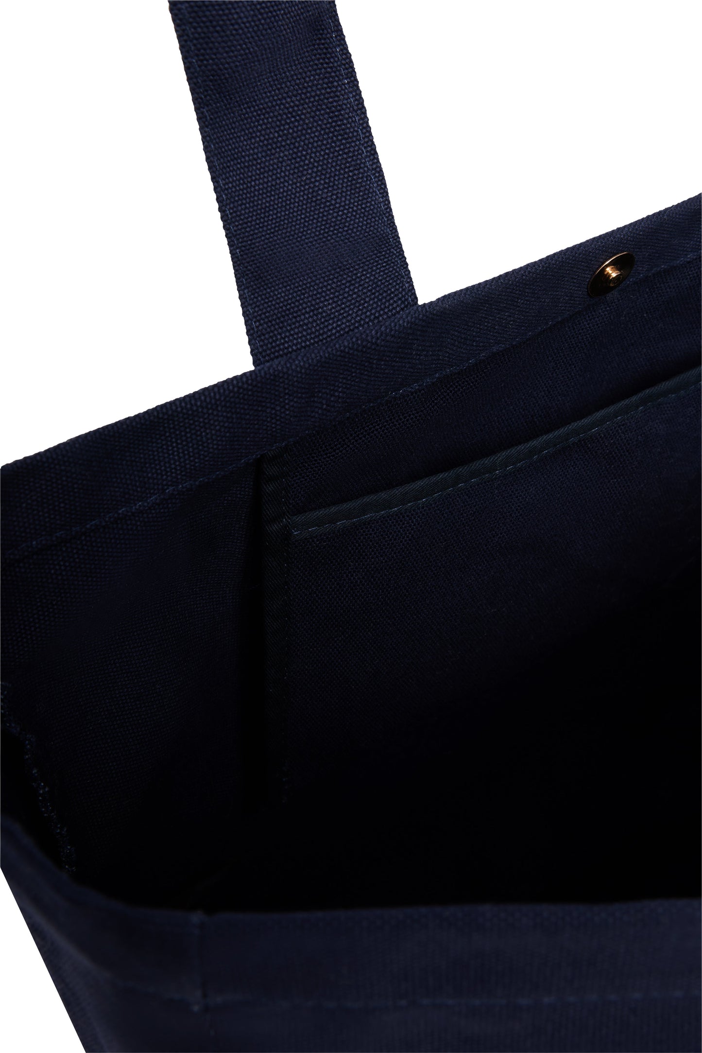 Essential Tote Bag (Navy Ecru)