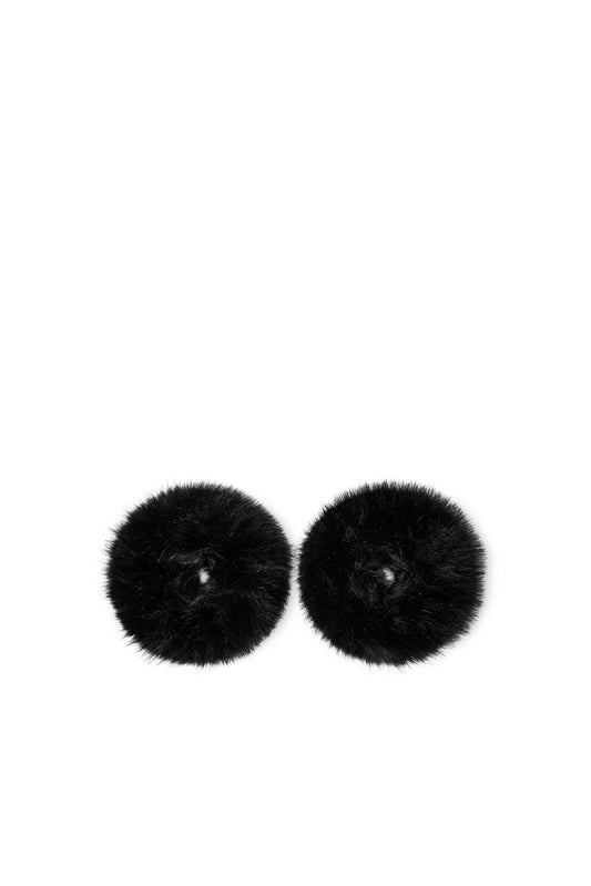 Faux Fur Cuff (Black)