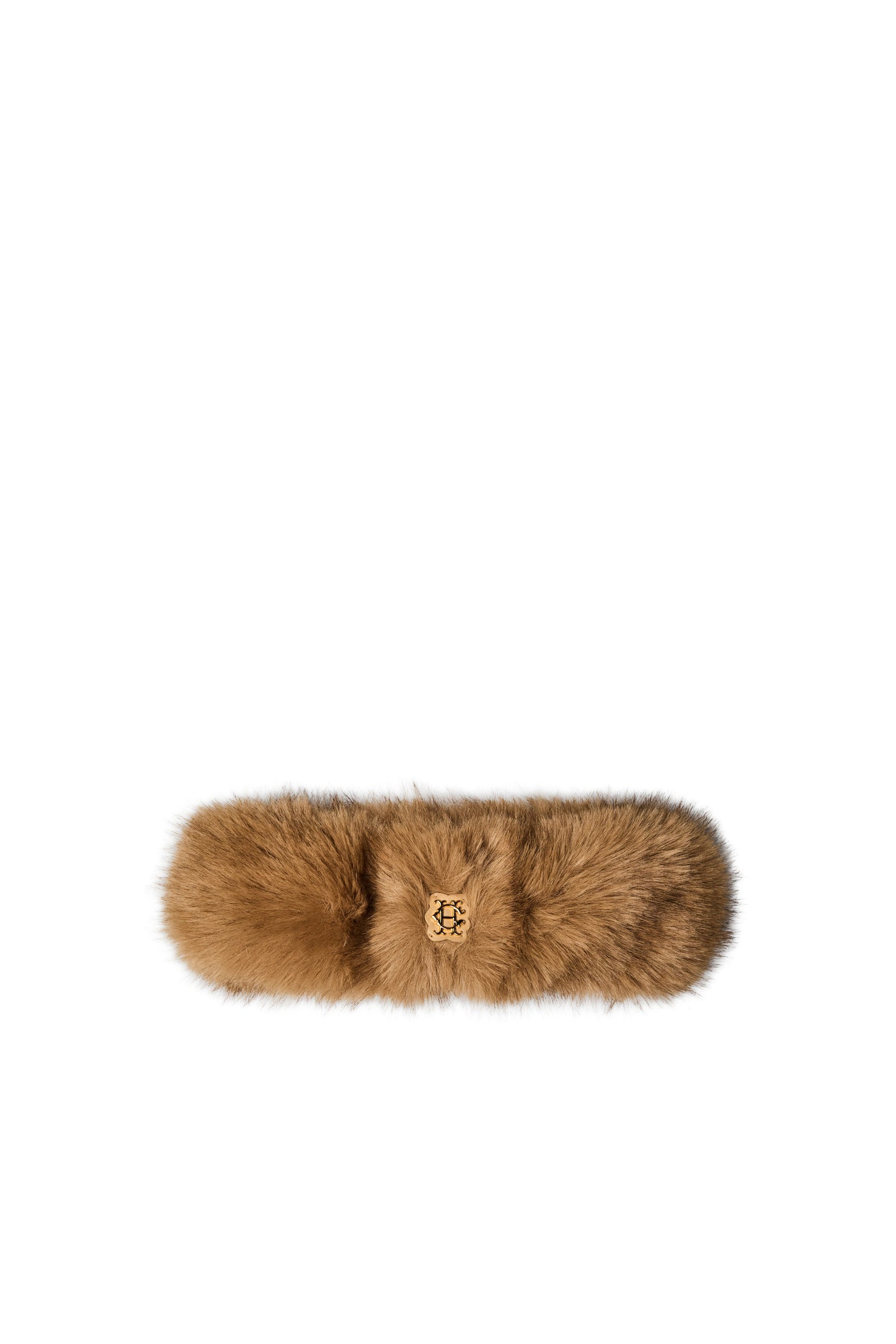 Faux Fur Headband (Caramel)