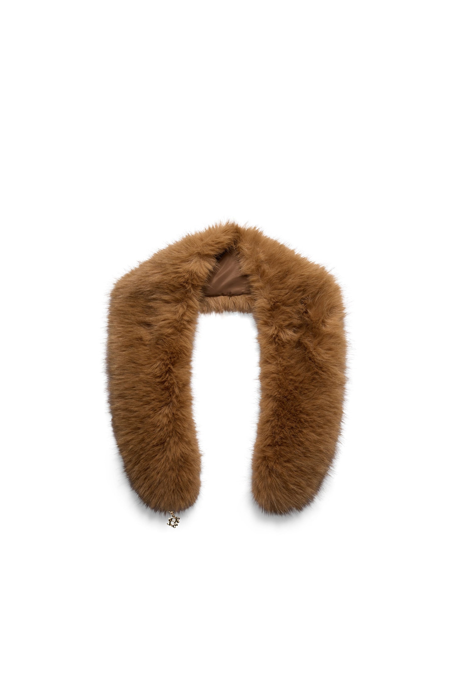 Faux Fur Shawl (Caramel)