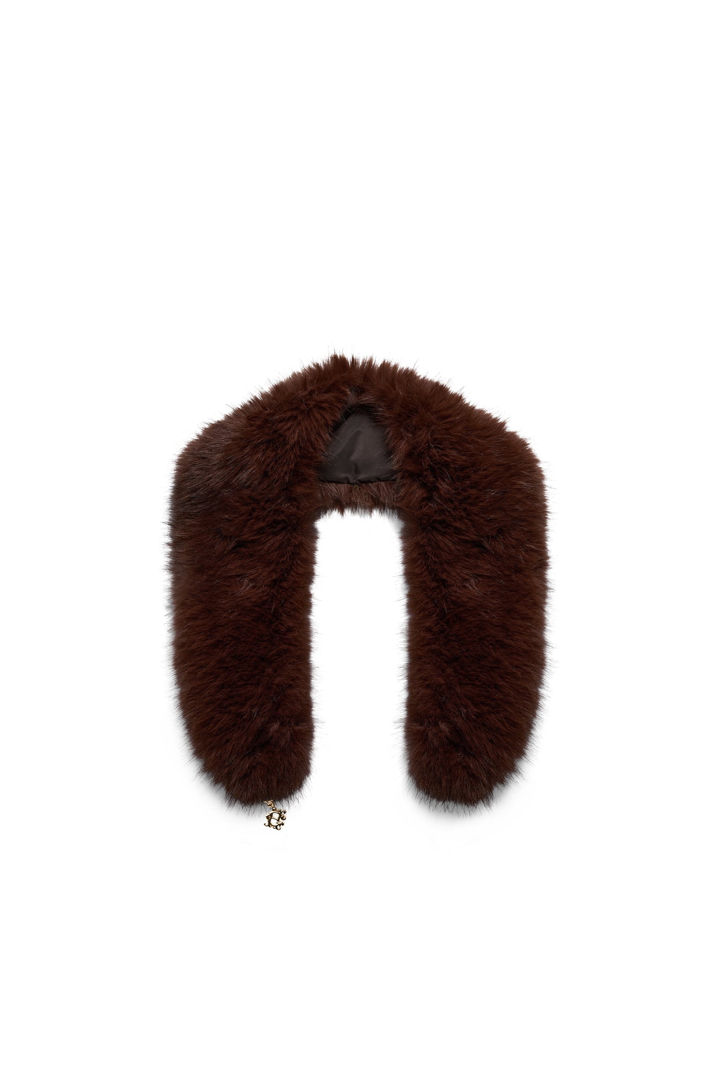 Faux Fur Shawl (Chocolate)