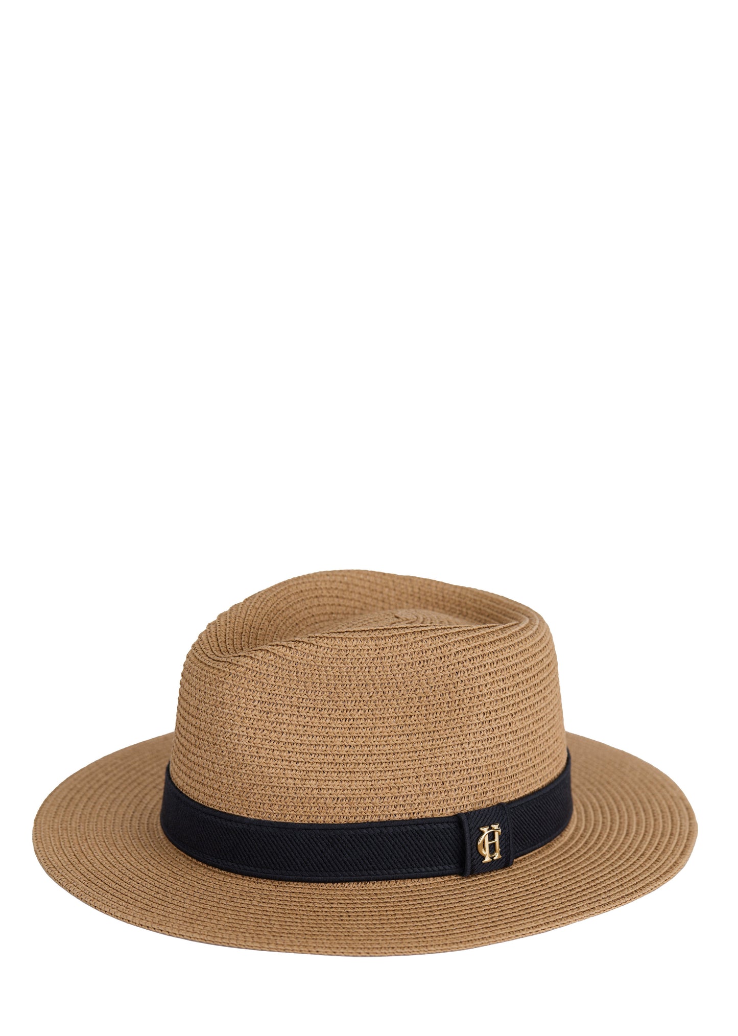 Francesca Hat (Camel Tonal Black)