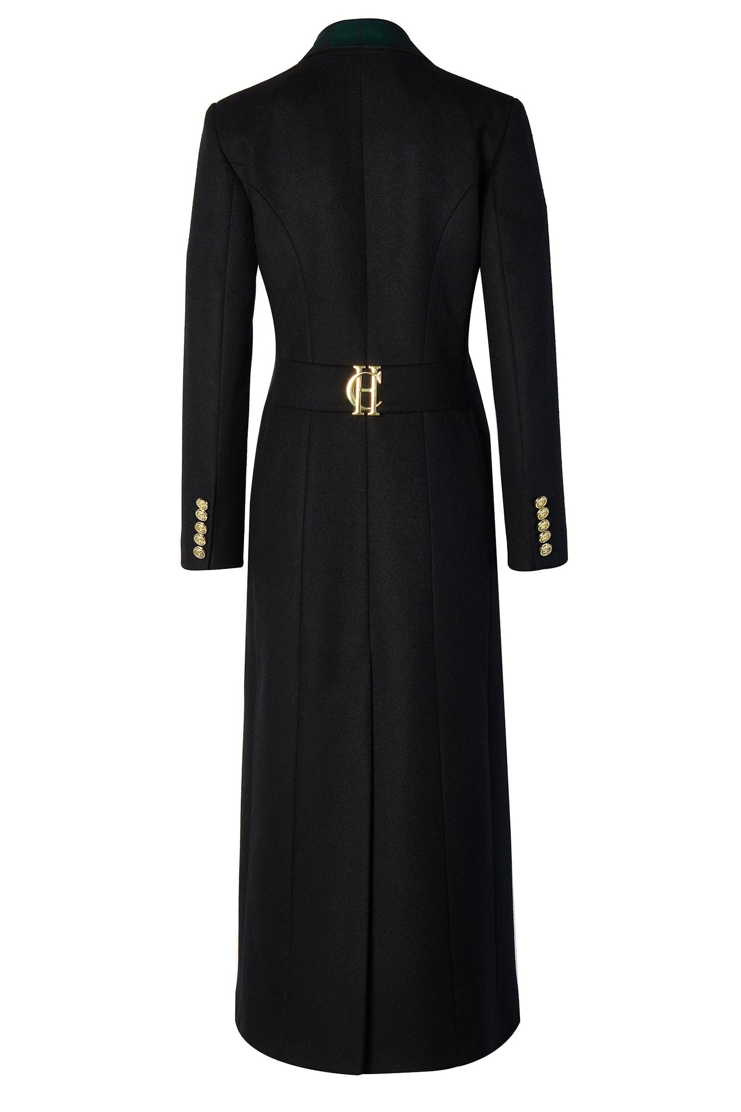 Full Length Regency Coat (Soft Navy Blackwatch)