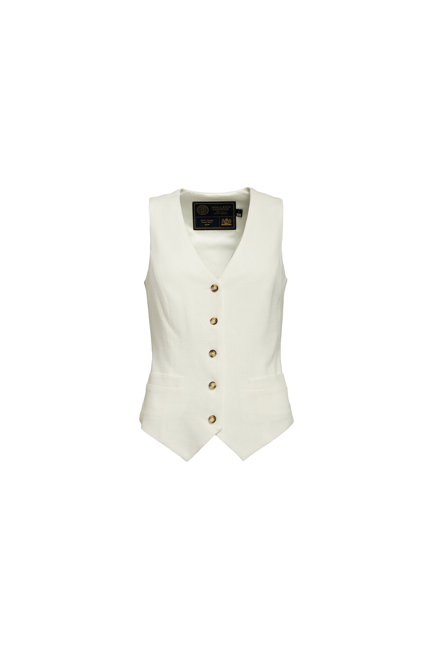 Hampton Waistcoat (Oyster Linen)