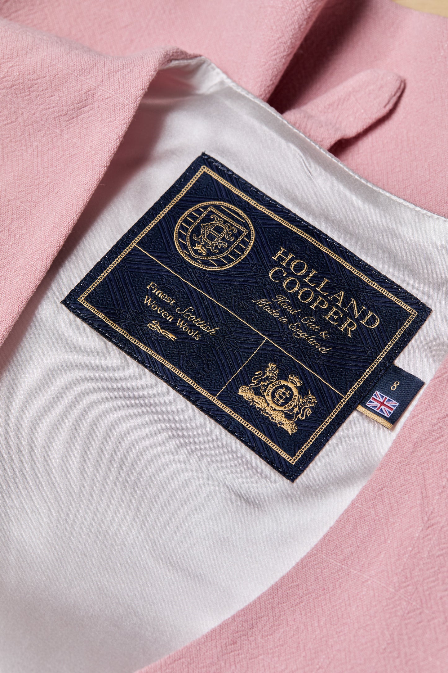 Hampton Waistcoat (Pink Linen)