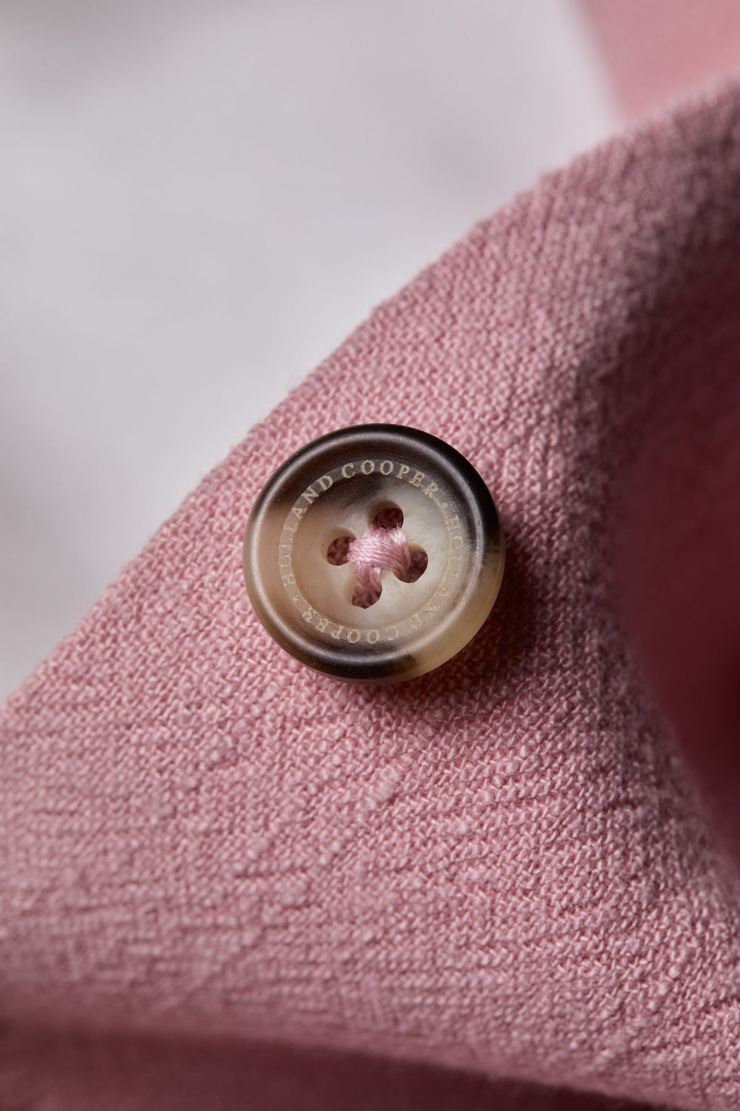 Hampton Waistcoat (Pink Linen)